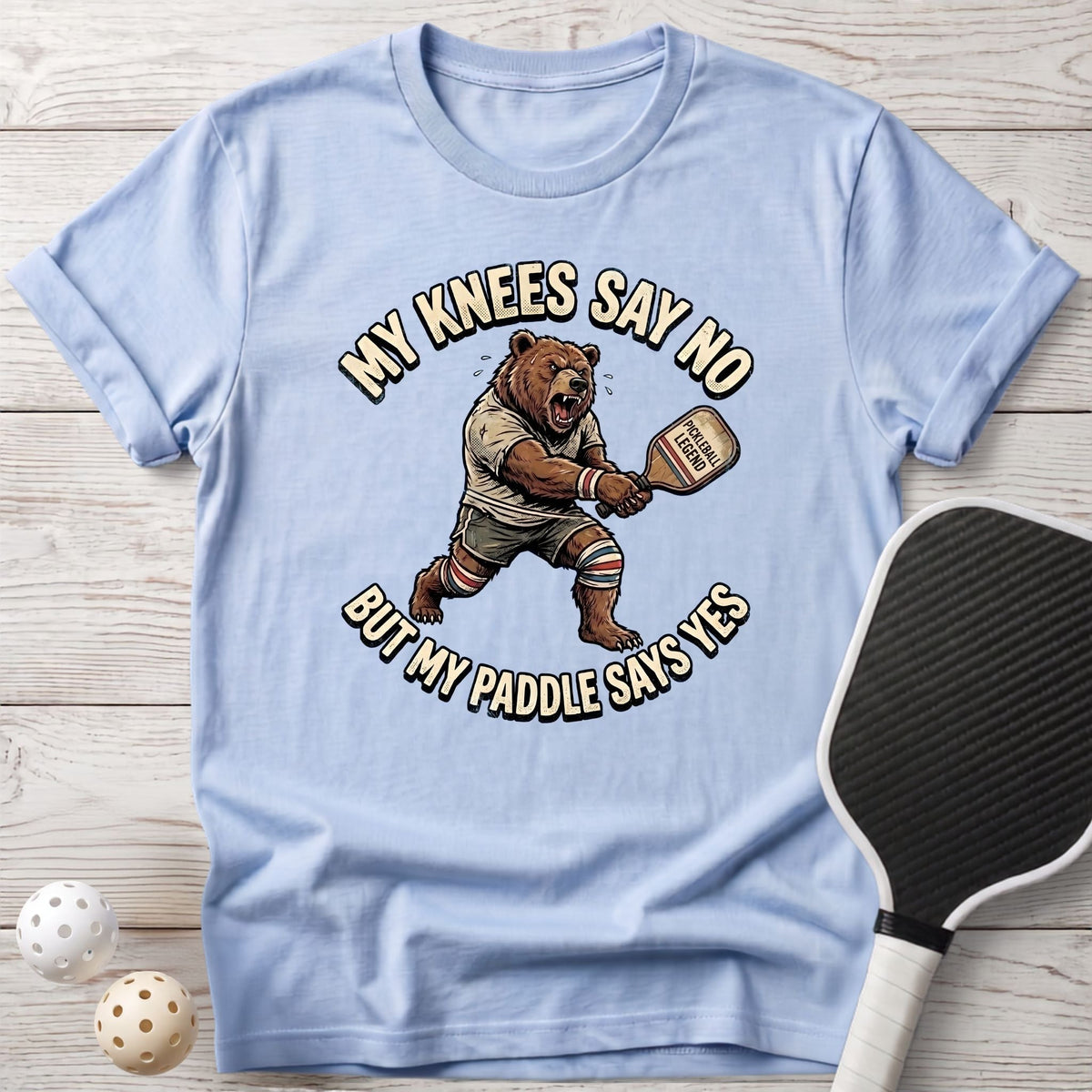 My paddle Says Yes Tee - Dink it Shop