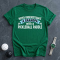 Never Underestimate Grandpa Tee - Dink it Shop
