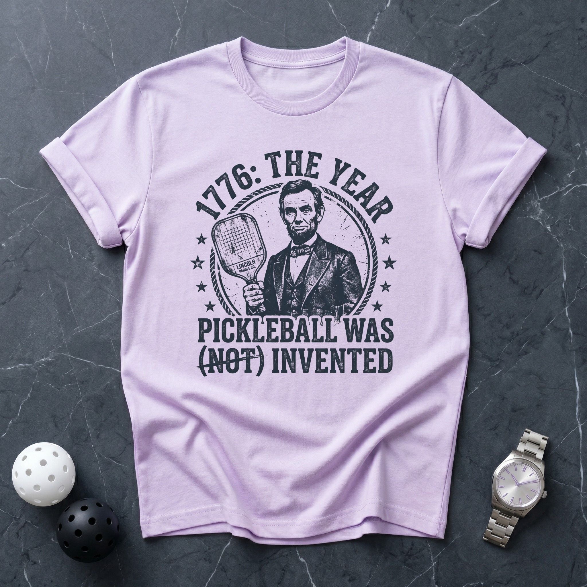 Not Invented Pickleball Lincoln Tee - Dink it Shop