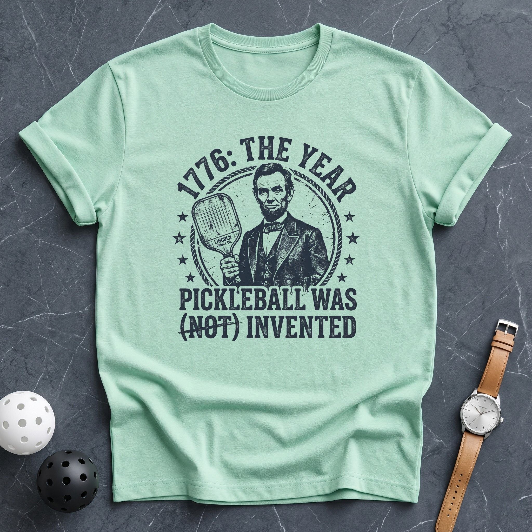 Not Invented Pickleball Lincoln Tee - Dink it Shop