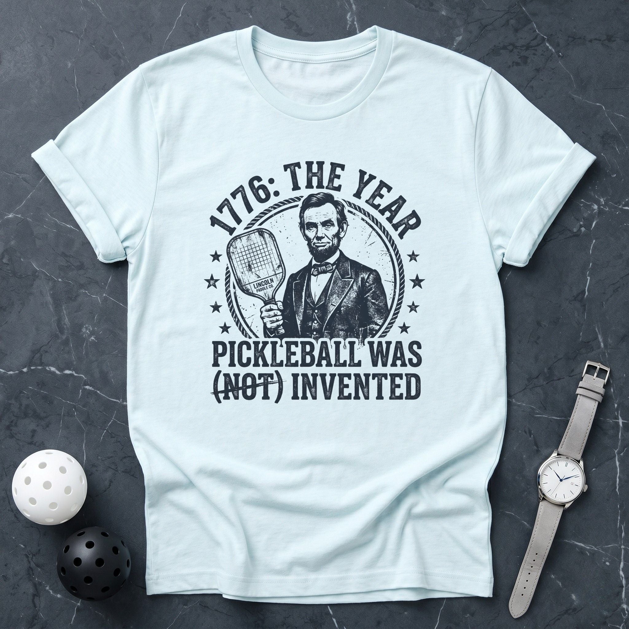 Not Invented Pickleball Lincoln Tee - Dink it Shop