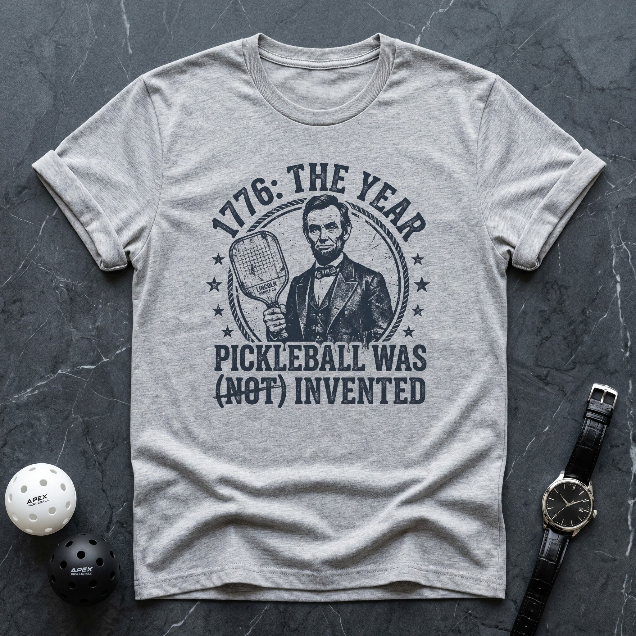 Not Invented Pickleball Lincoln Tee - Dink it Shop