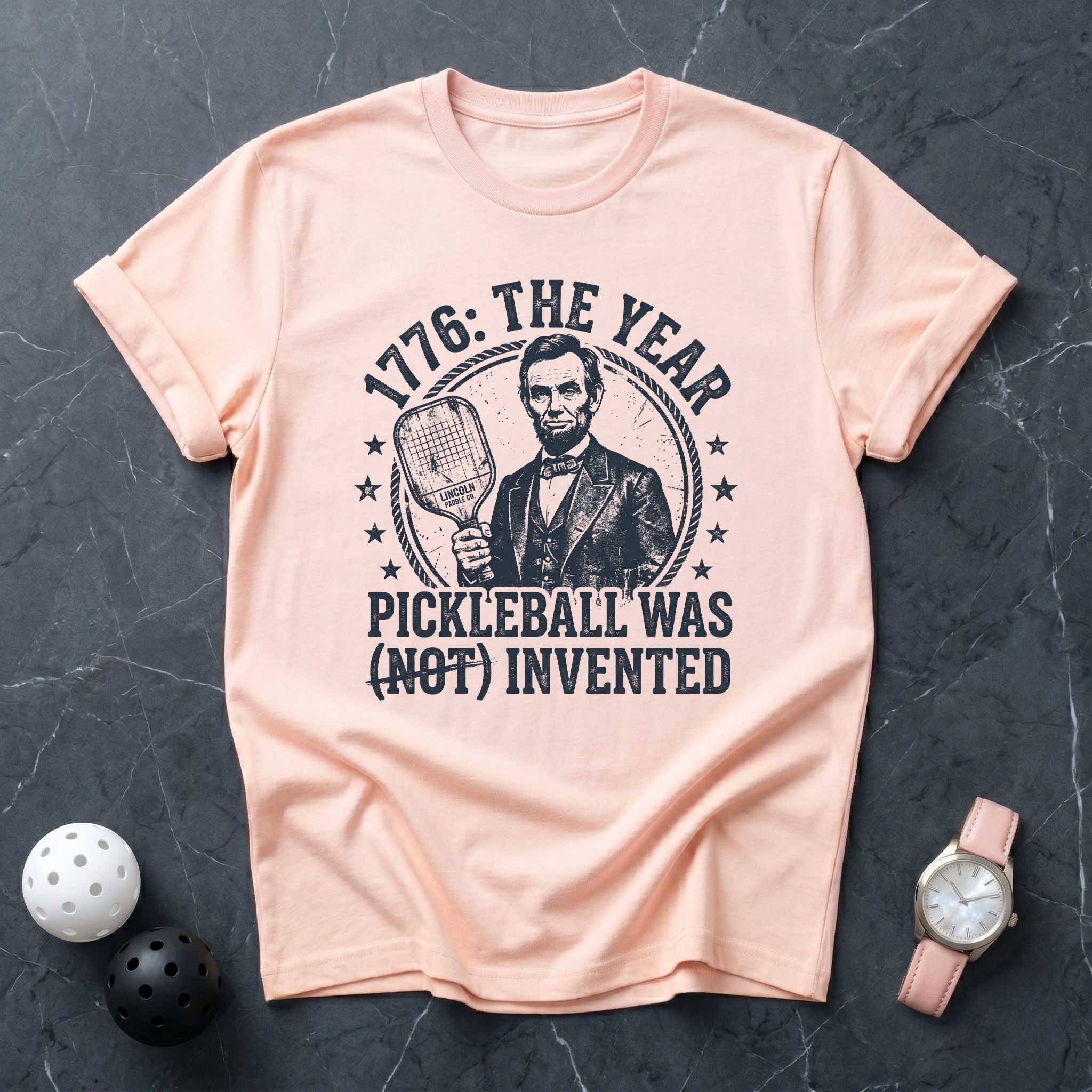 Not Invented Pickleball Lincoln Tee - Dink it Shop