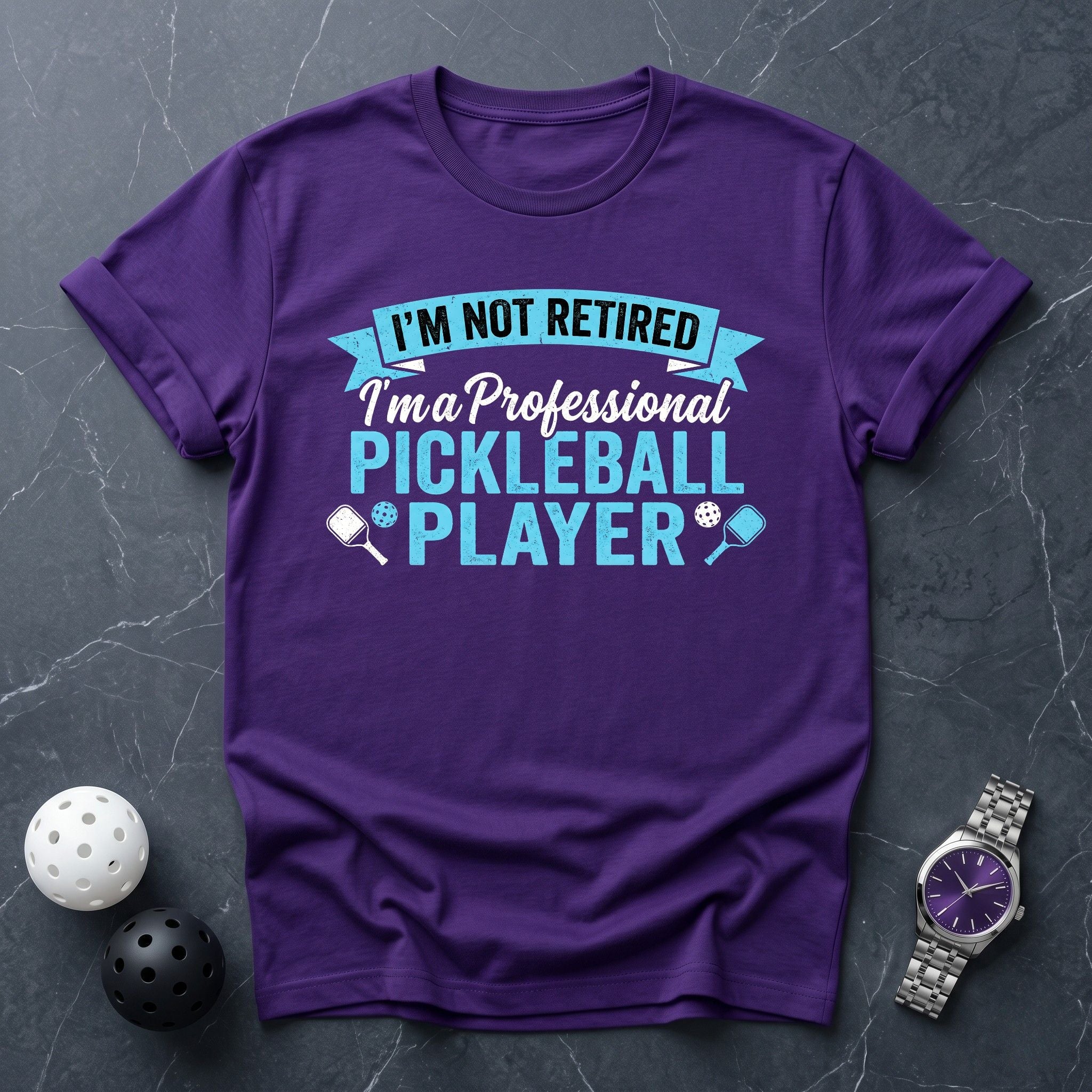 Not Retired Professional Player Tee - Dink it Shop