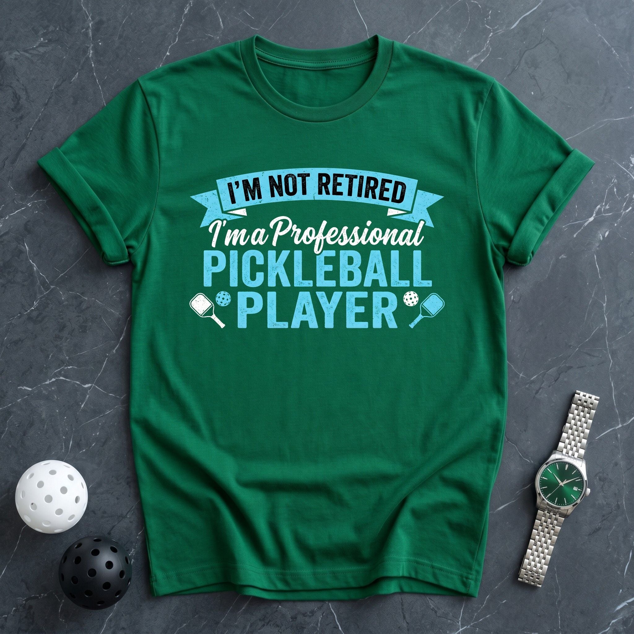 Not Retired Professional Player Tee - Dink it Shop