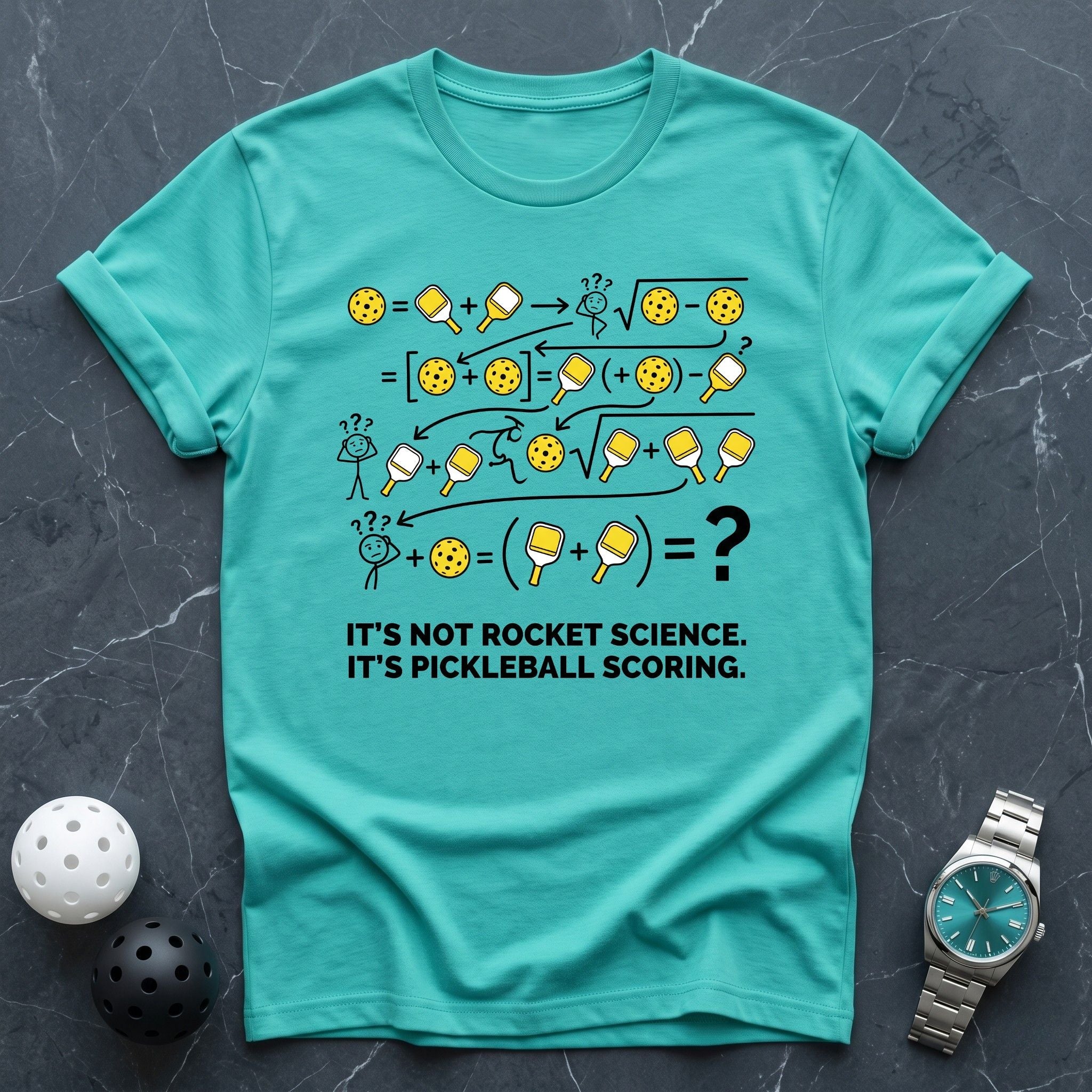 Not Rocket Science Pickleball Tee - Dink it Shop