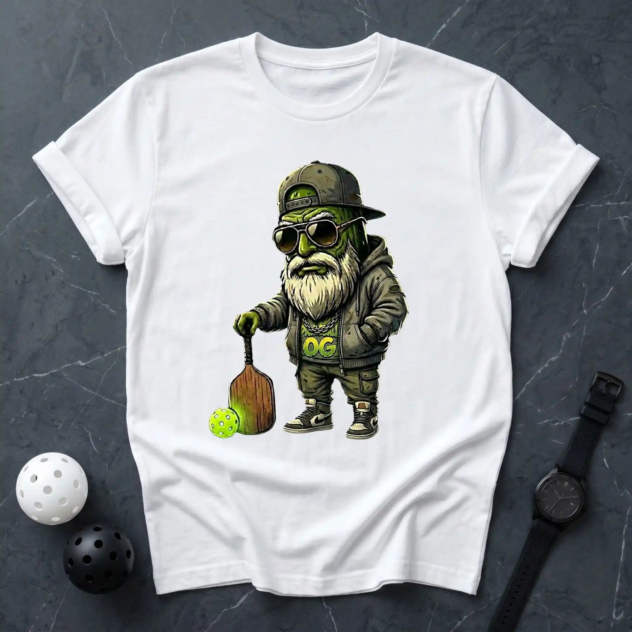 OG Oldman Pickleball Player Tee - Dink it Shop