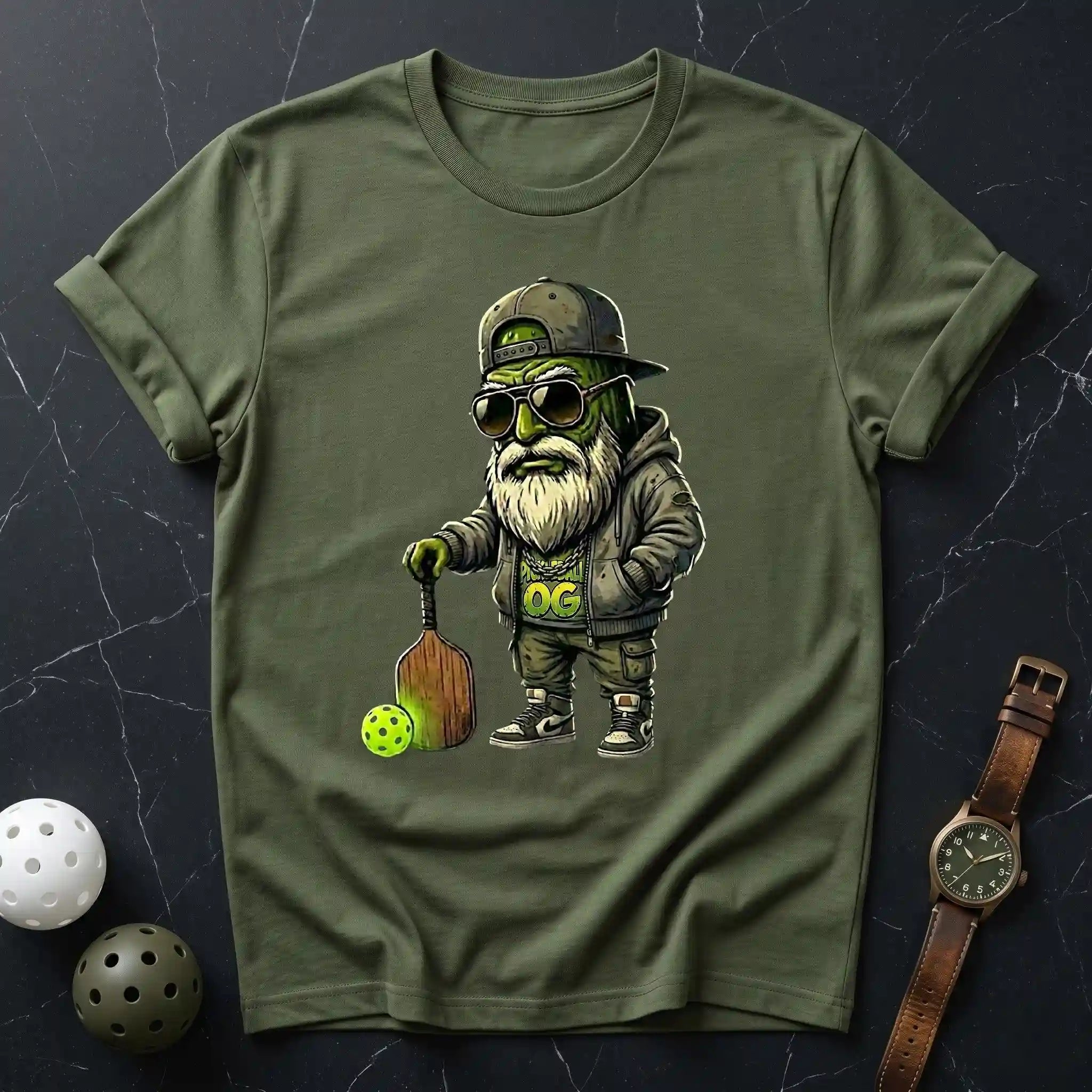 OG Oldman Pickleball Player Tee - Dink it Shop