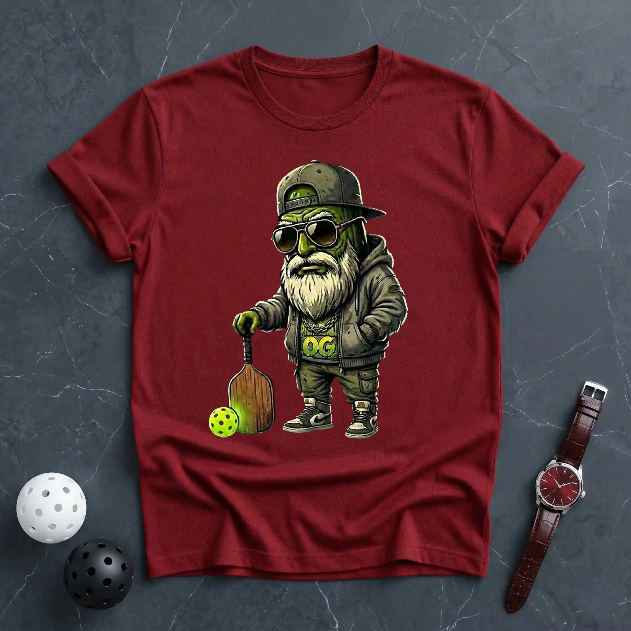 OG Oldman Pickleball Player Tee - Dink it Shop