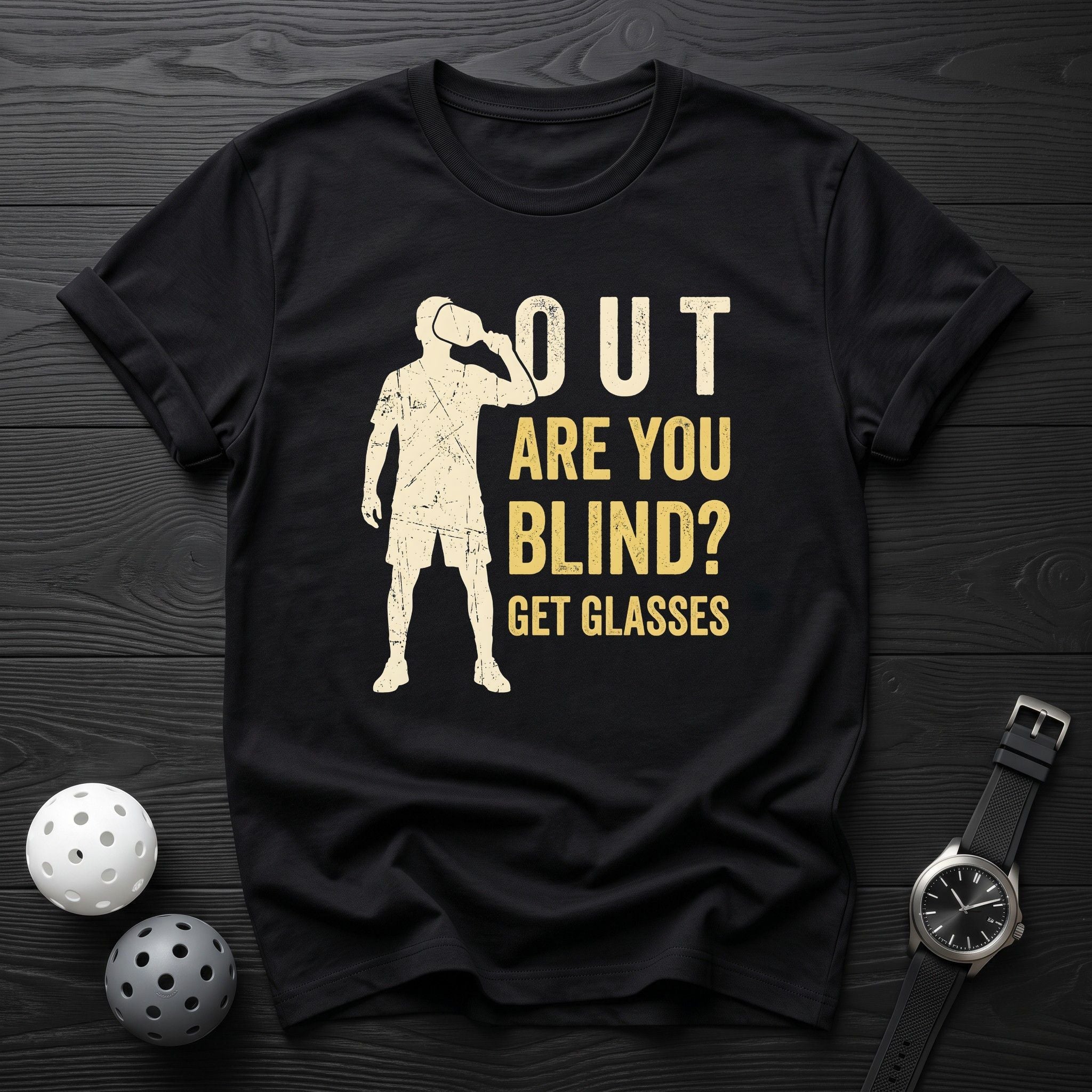 Out, Get Glasses Tee - Dink it Shop