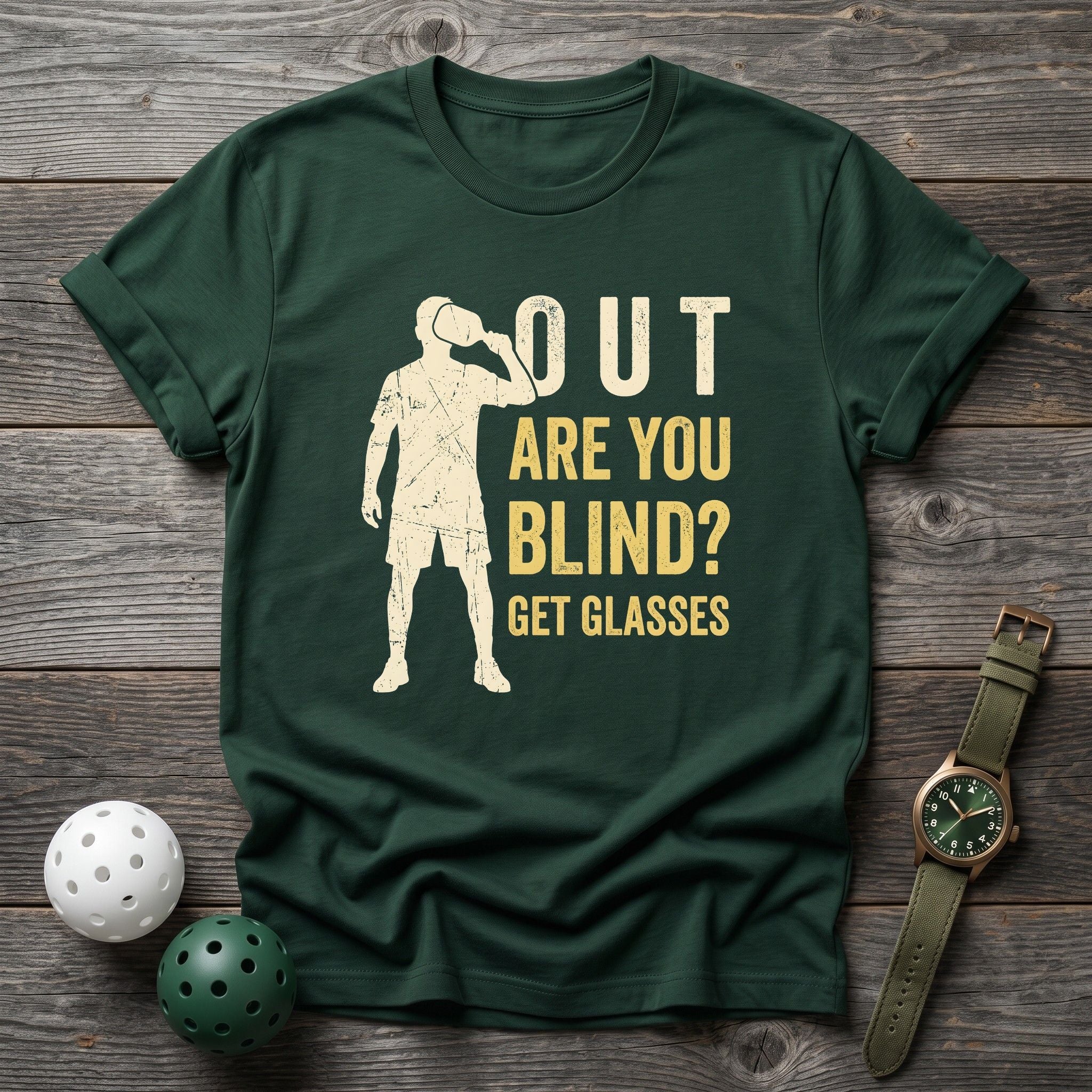 Out, Get Glasses Tee - Dink it Shop