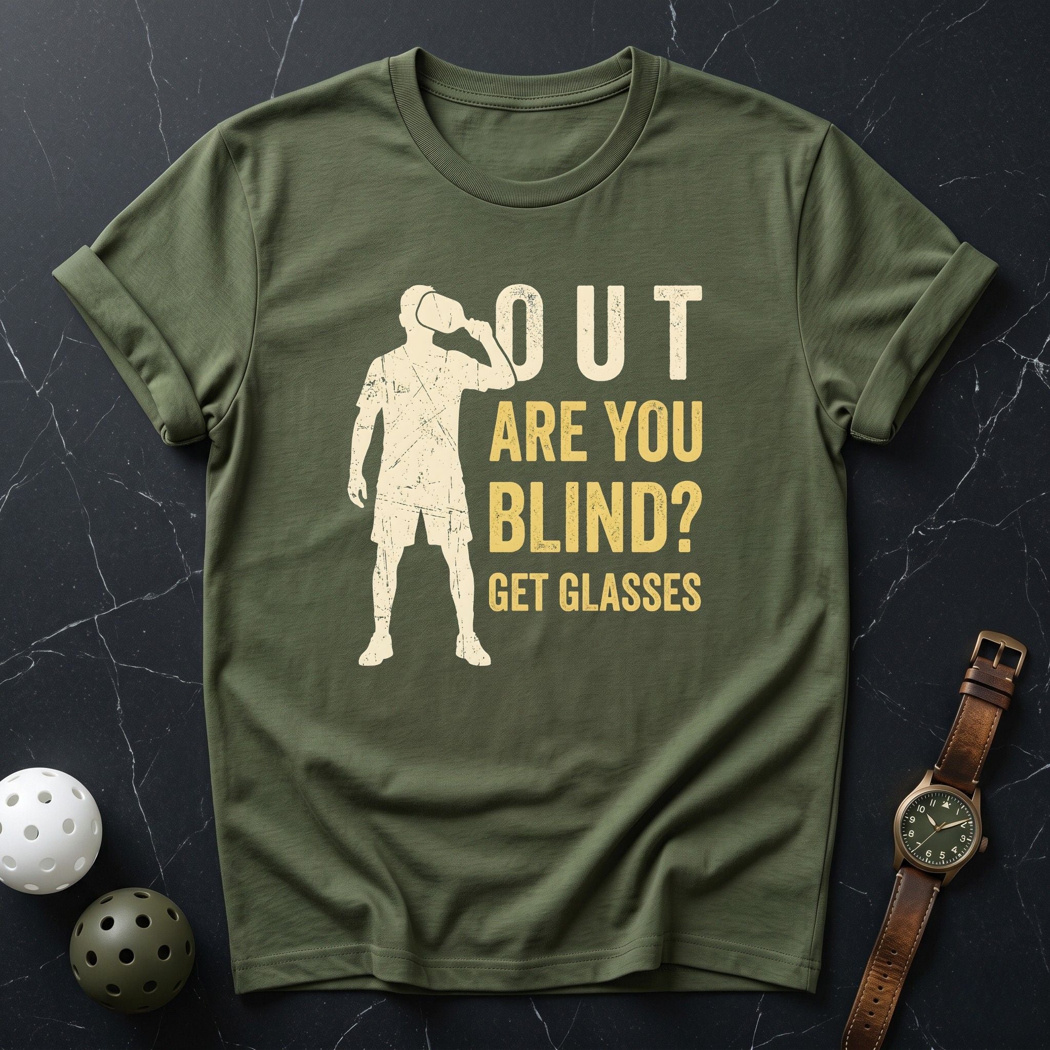 Out, Get Glasses Tee - Dink it Shop