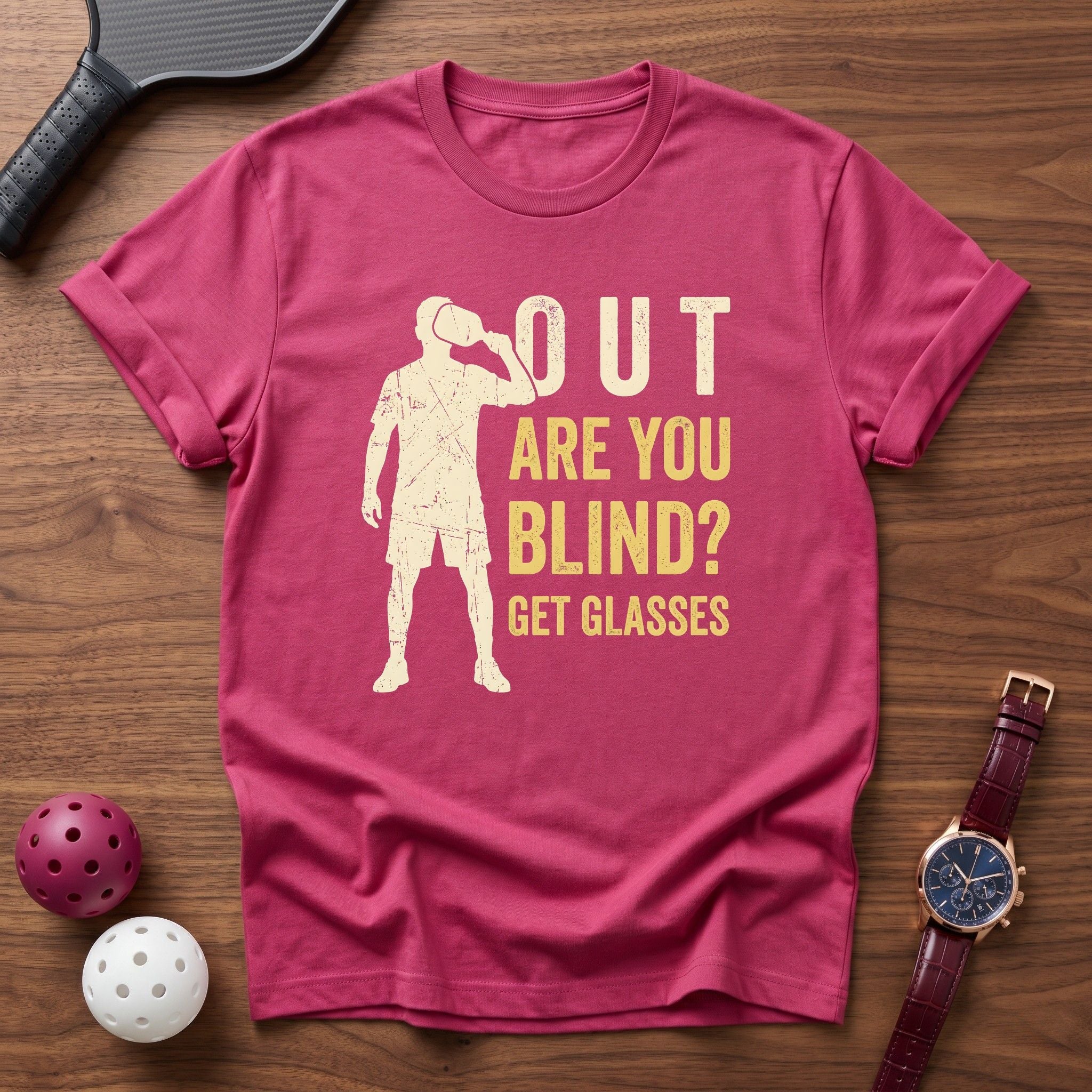 Out, Get Glasses Tee - Dink it Shop