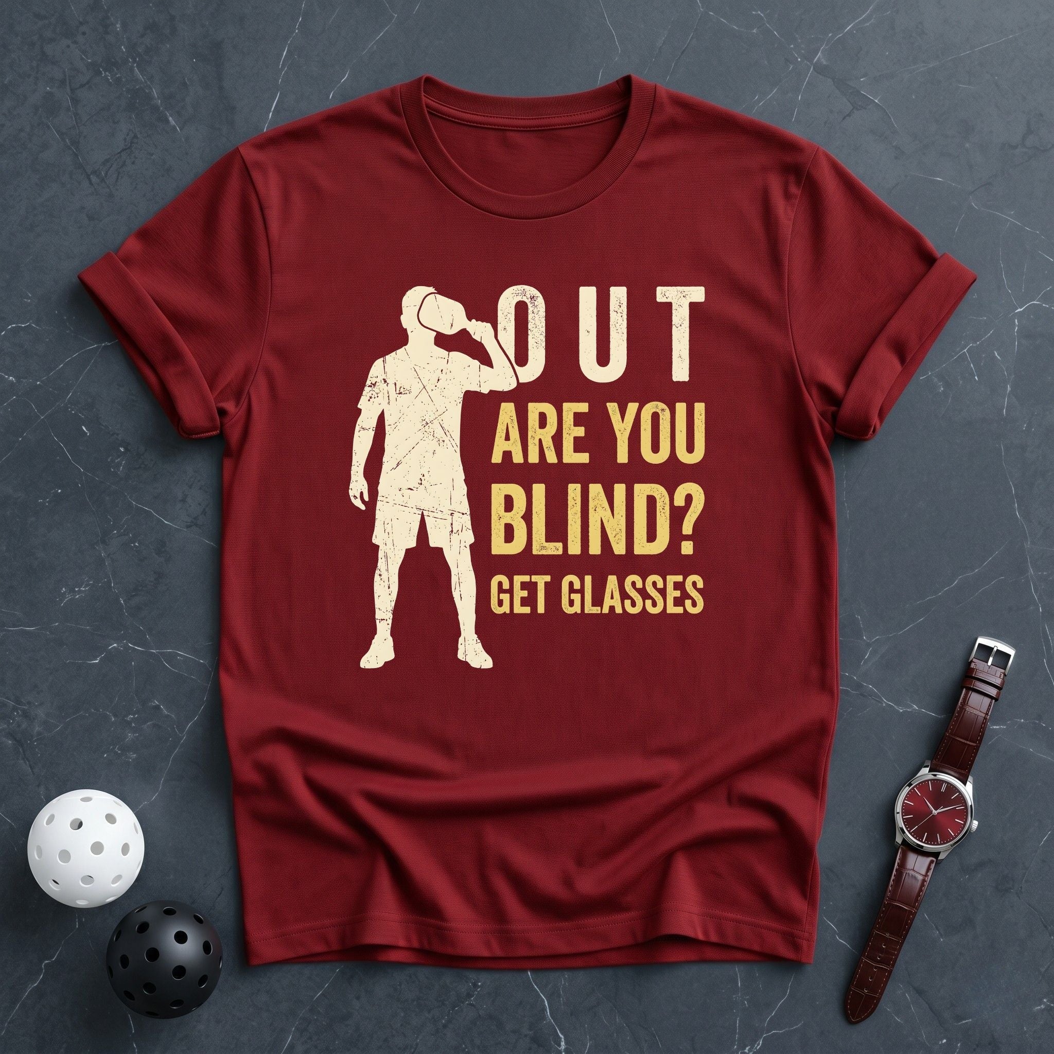 Out, Get Glasses Tee - Dink it Shop