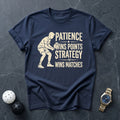 Patience Wins Points Tee - Dink it Shop