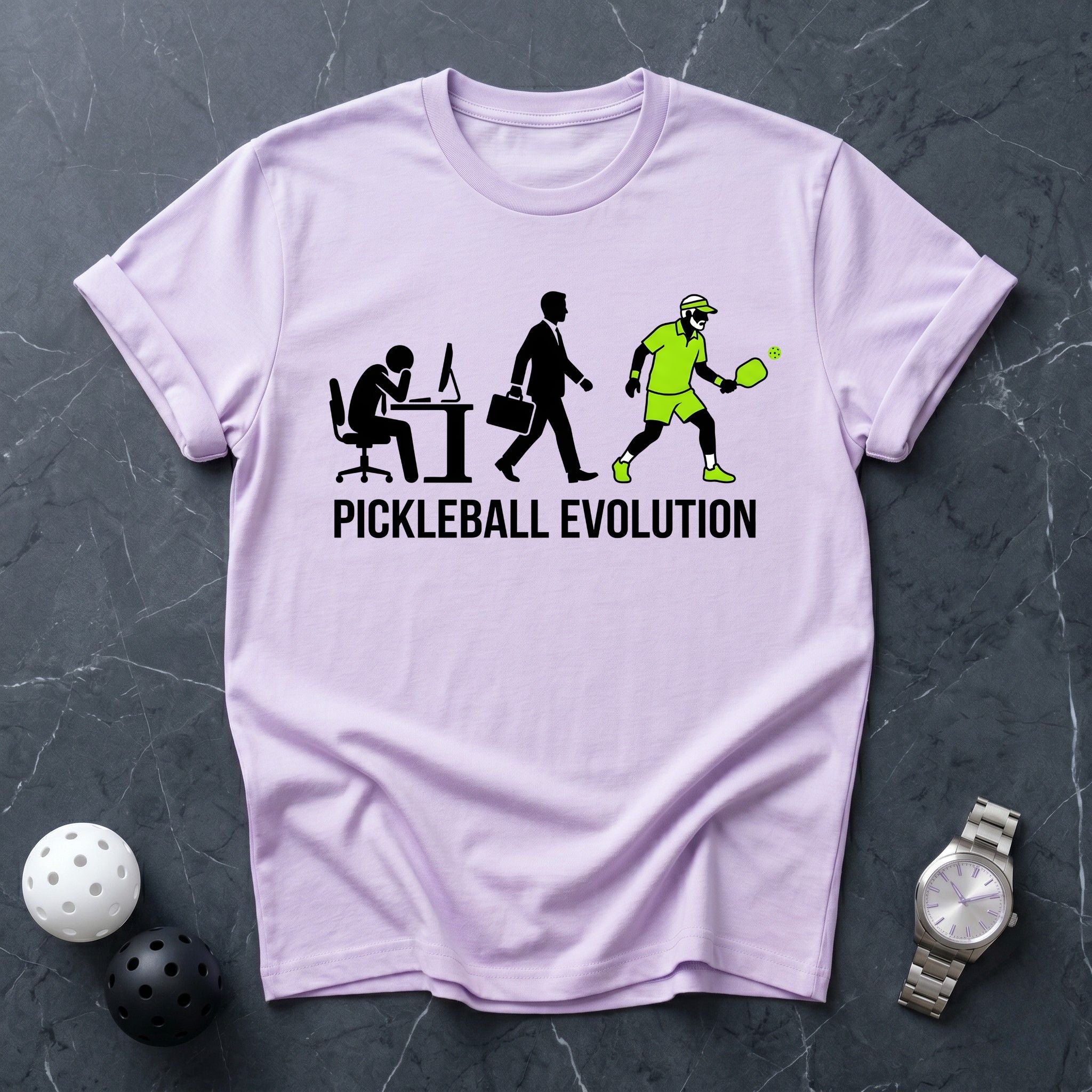 Pickleball Evolution Graphic Tee - Dink it Shop