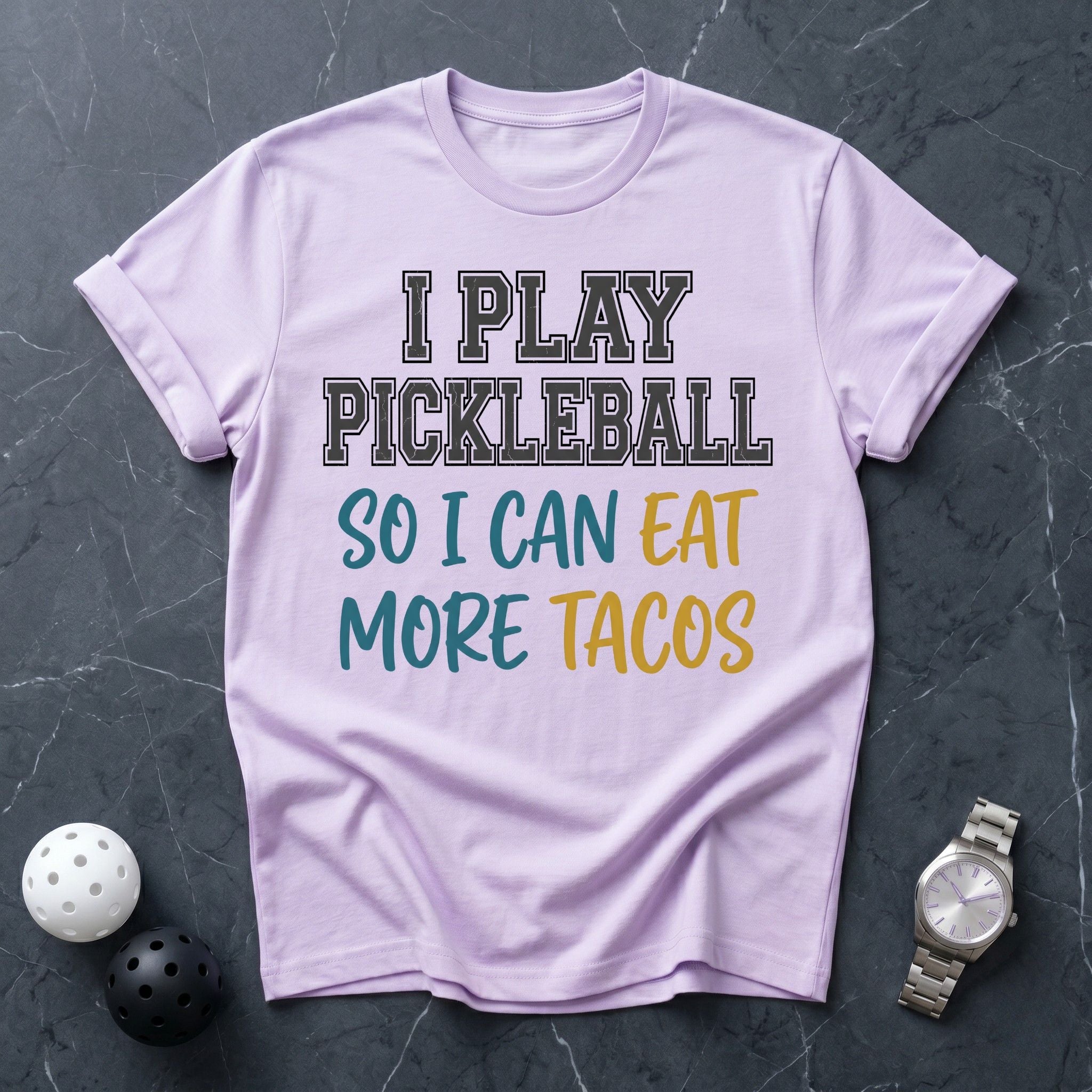 Pickleball for Tacos Tee - Dink it Shop