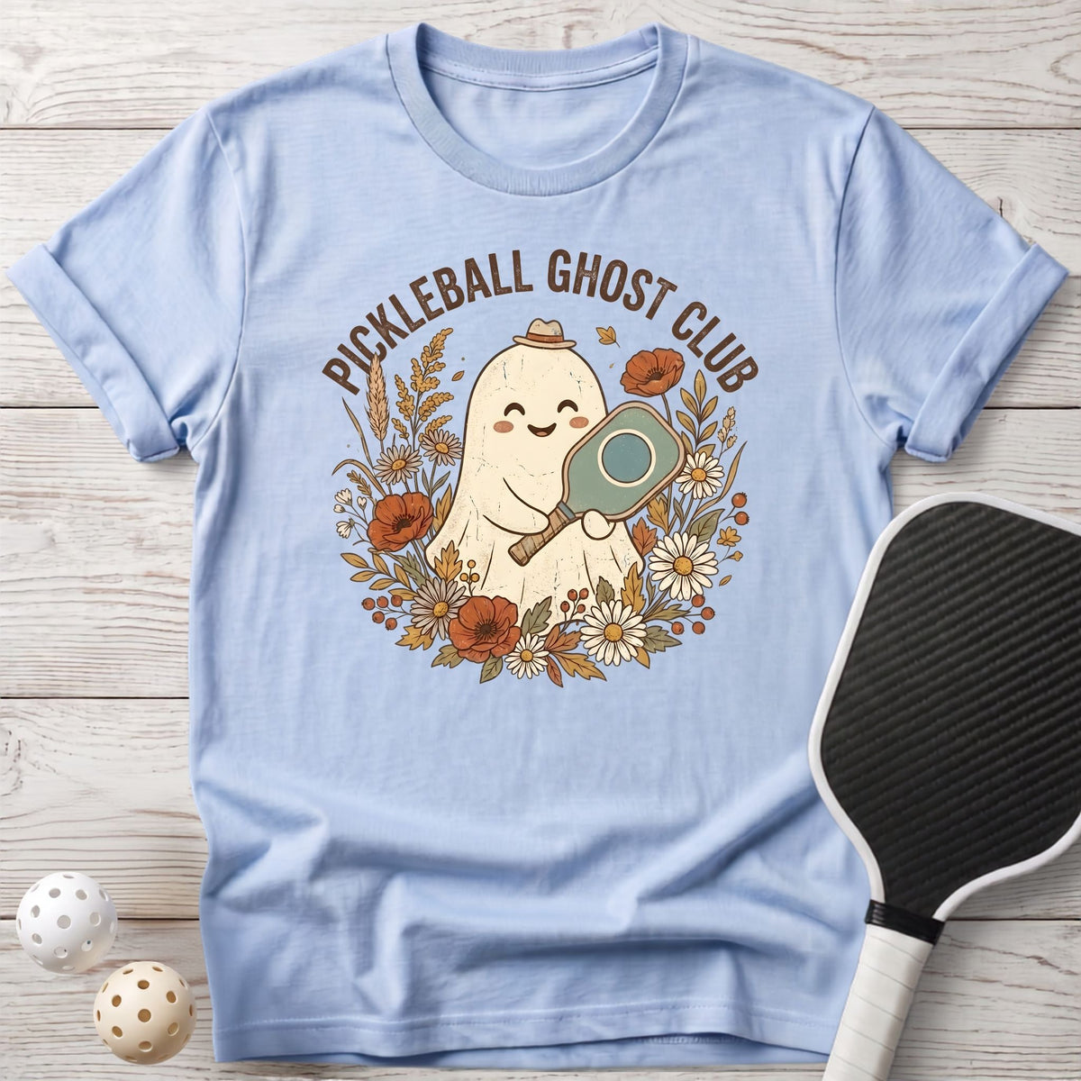 Pickleball Ghost Club Tee - Dink it Shop