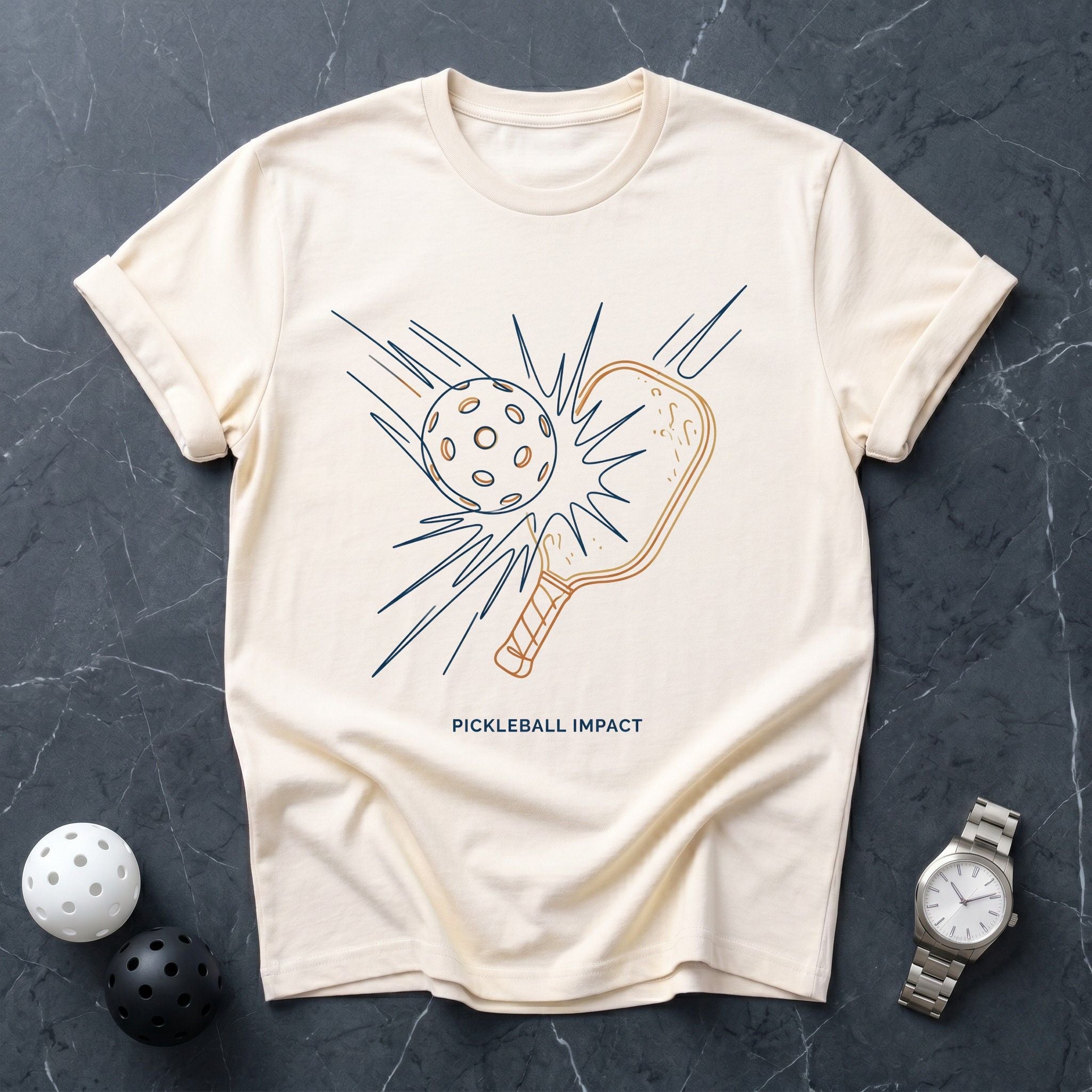 Pickleball Impact Graphic Tee - Dink it Shop