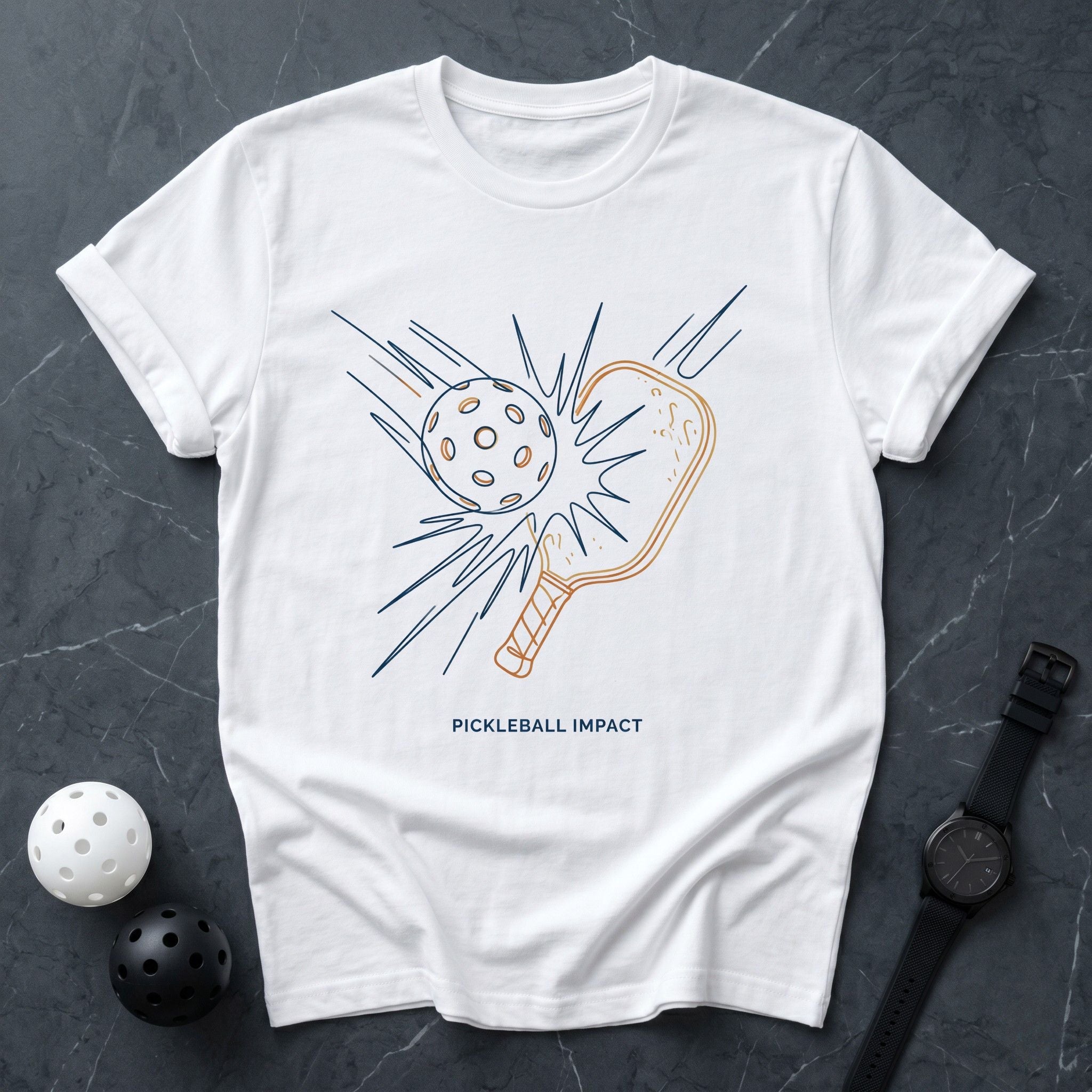 Pickleball Impact Graphic Tee - Dink it Shop