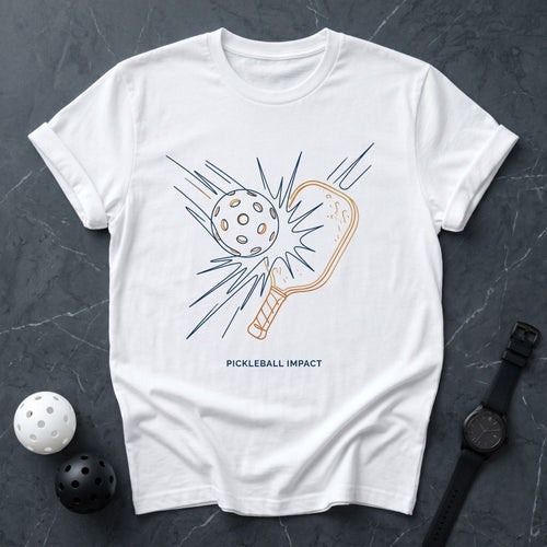 Pickleball Impact Graphic Tee - Dink it Shop