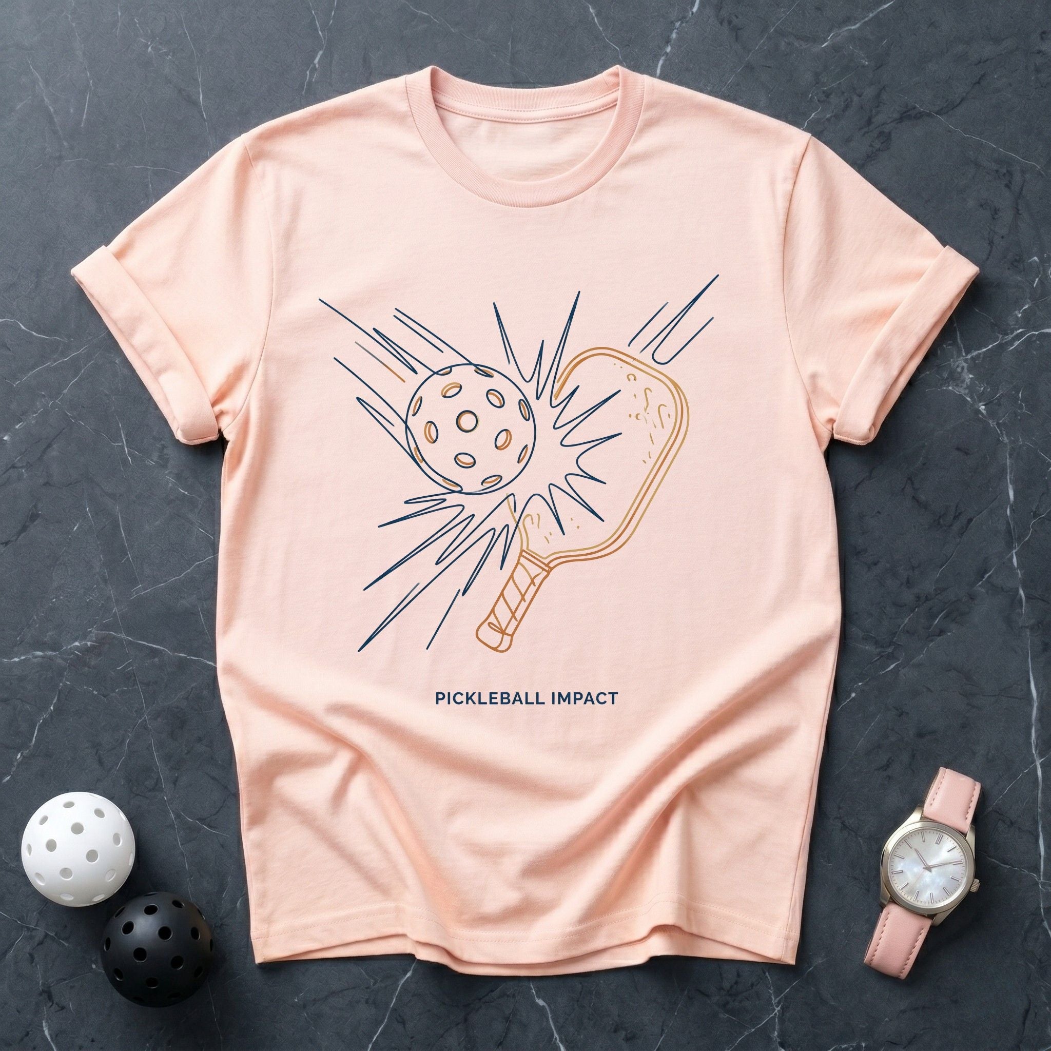 Pickleball Impact Graphic Tee - Dink it Shop