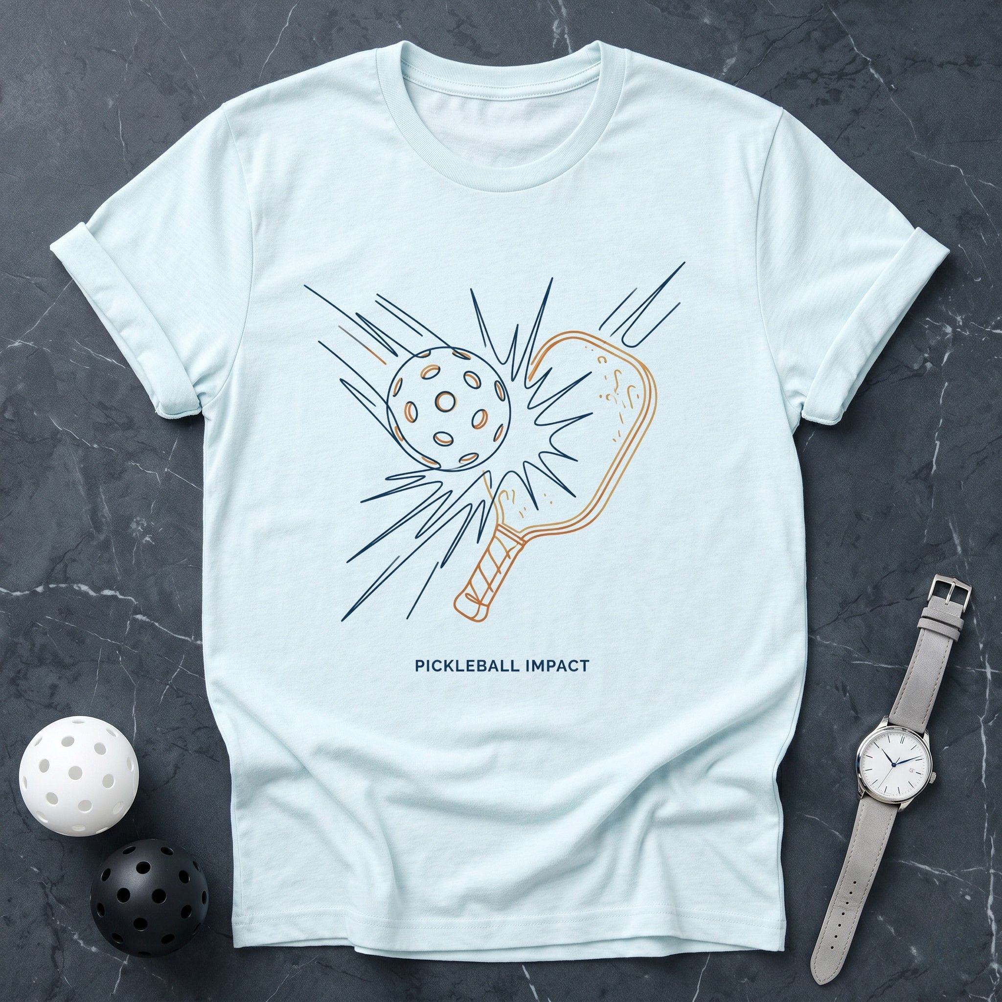 Pickleball Impact Graphic Tee - Dink it Shop