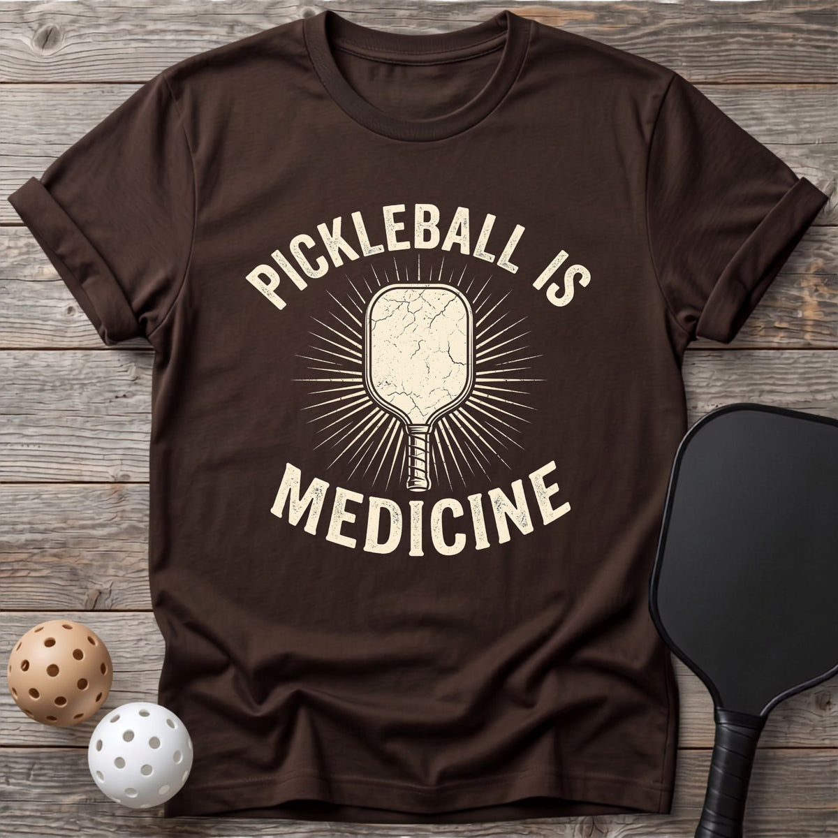 Pickleball is Medicine Tee - Dink it Shop