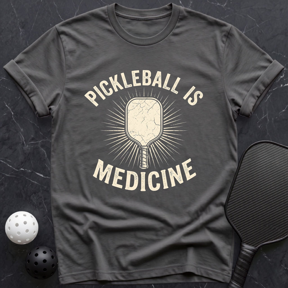Pickleball is Medicine Tee - Dink it Shop