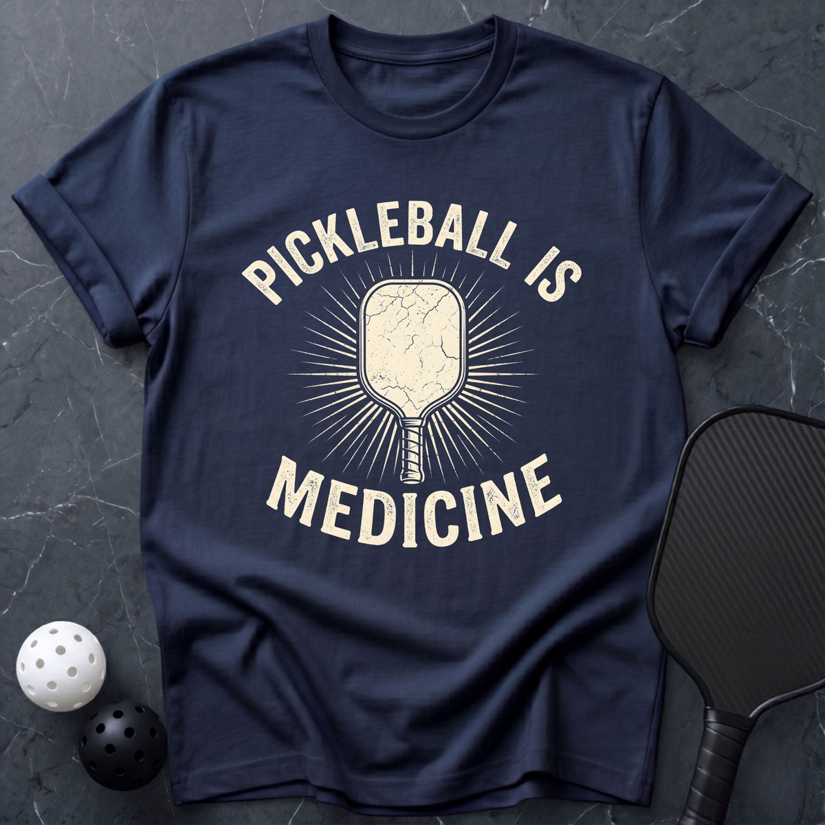 Pickleball is Medicine Tee - Dink it Shop