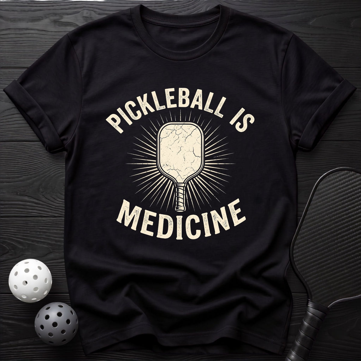 Pickleball is Medicine Tee - Dink it Shop