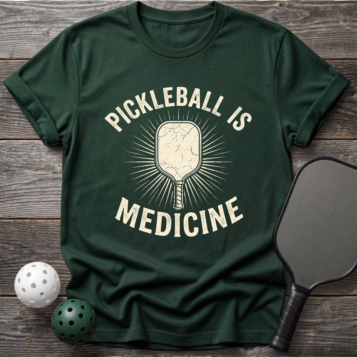 Pickleball is Medicine Tee - Dink it Shop
