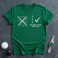 Pickleball Math Don't Ask 0 - 0 - 2 Tee - Dink it Shop
