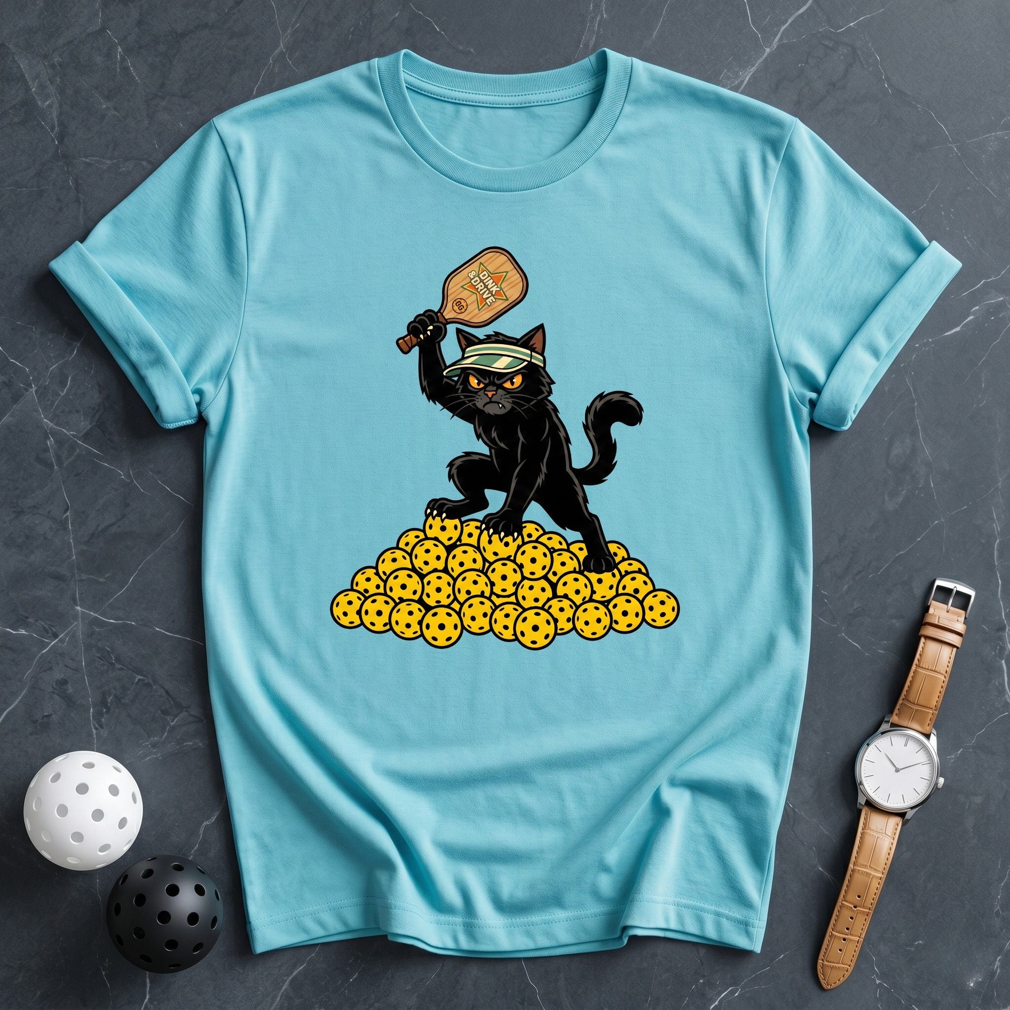 Pickleball OG Cat Tee - Dink it Shop