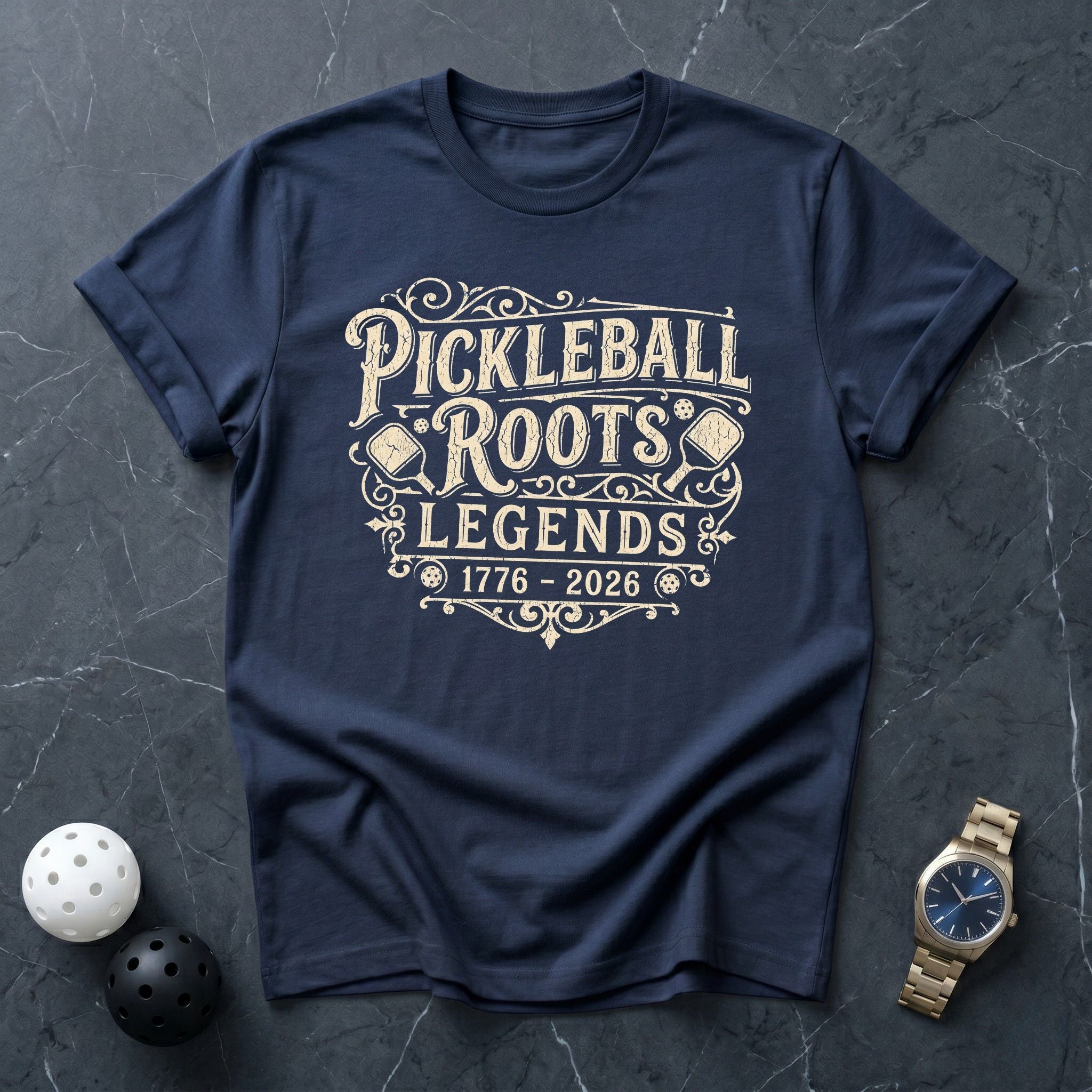 Pickleball Roots Legends 1776 Tee - Dink it Shop
