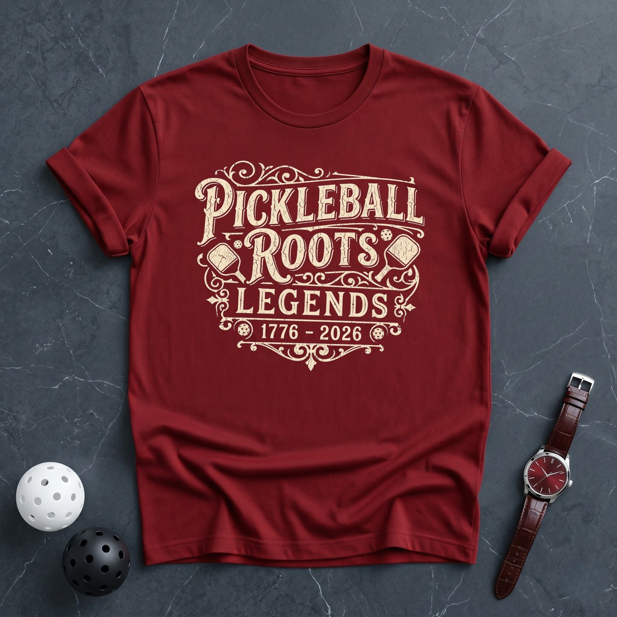 Pickleball Roots Legends 1776 Tee - Dink it Shop