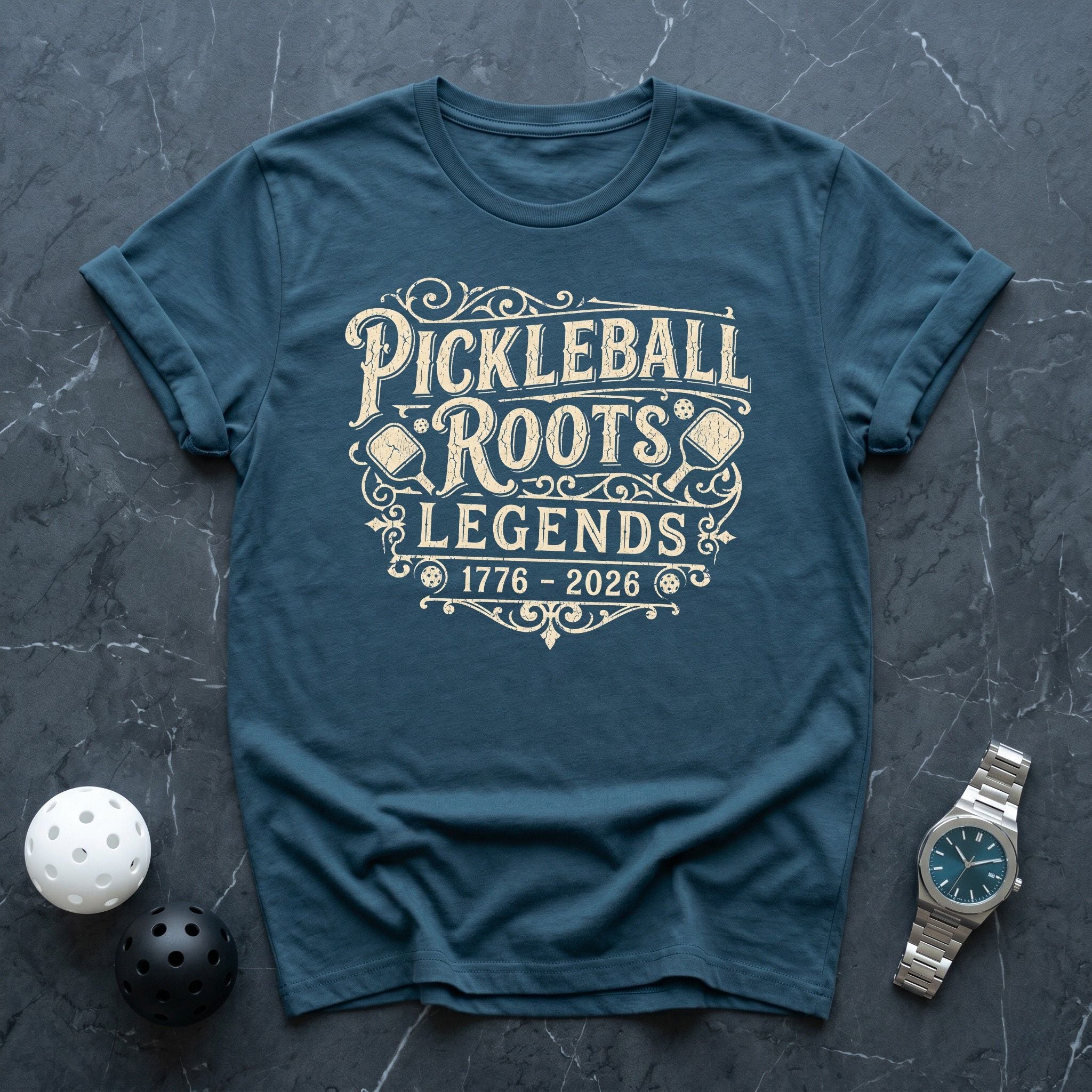 Pickleball Roots Legends 1776 Tee - Dink it Shop