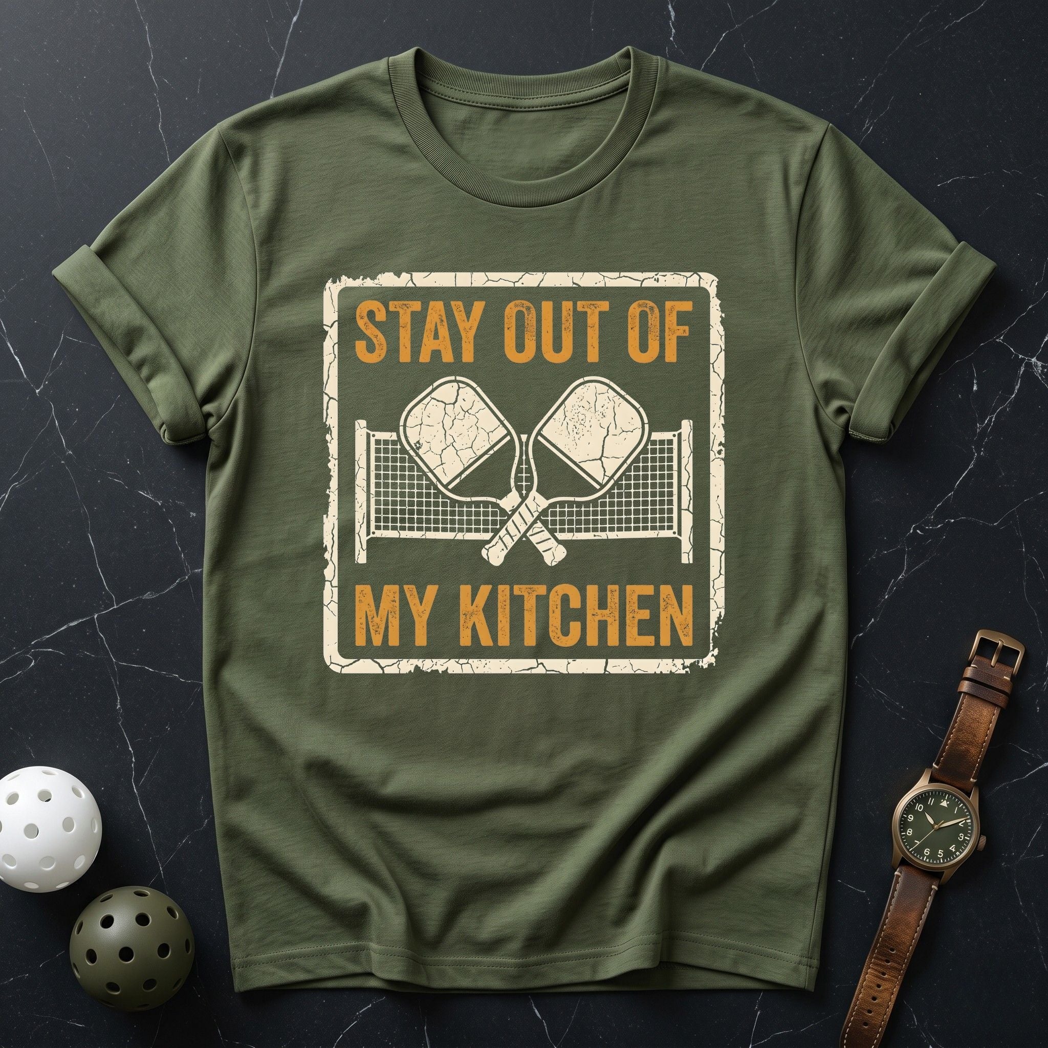 Pickleball Stay Out Of My Kitchen Tee - Dink it Shop