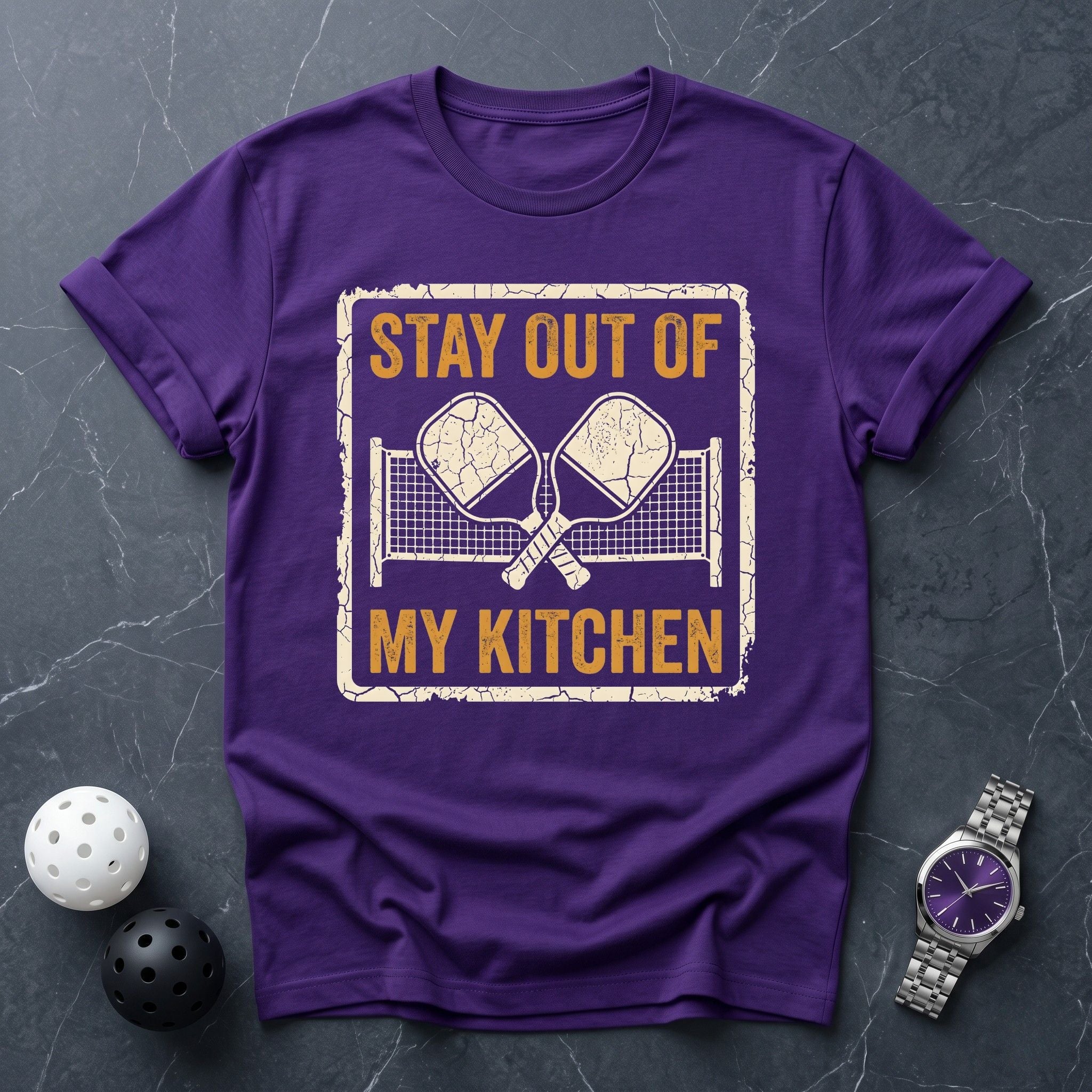 Pickleball Stay Out Of My Kitchen Tee - Dink it Shop