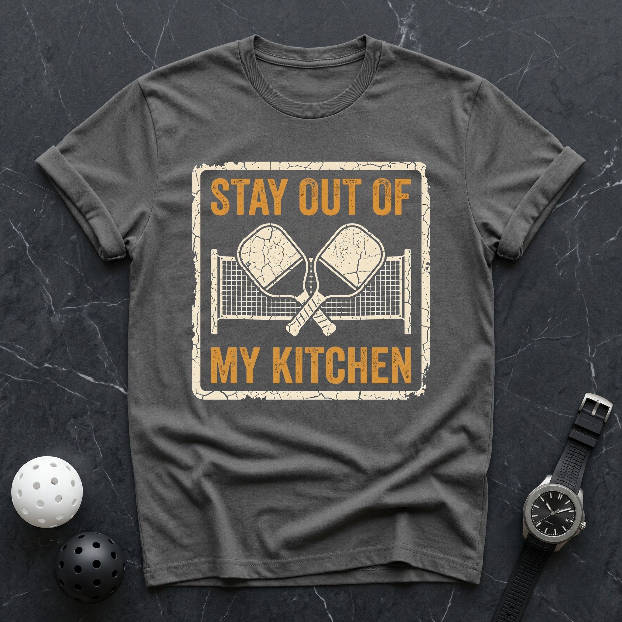 Pickleball Stay Out Of My Kitchen Tee - Dink it Shop