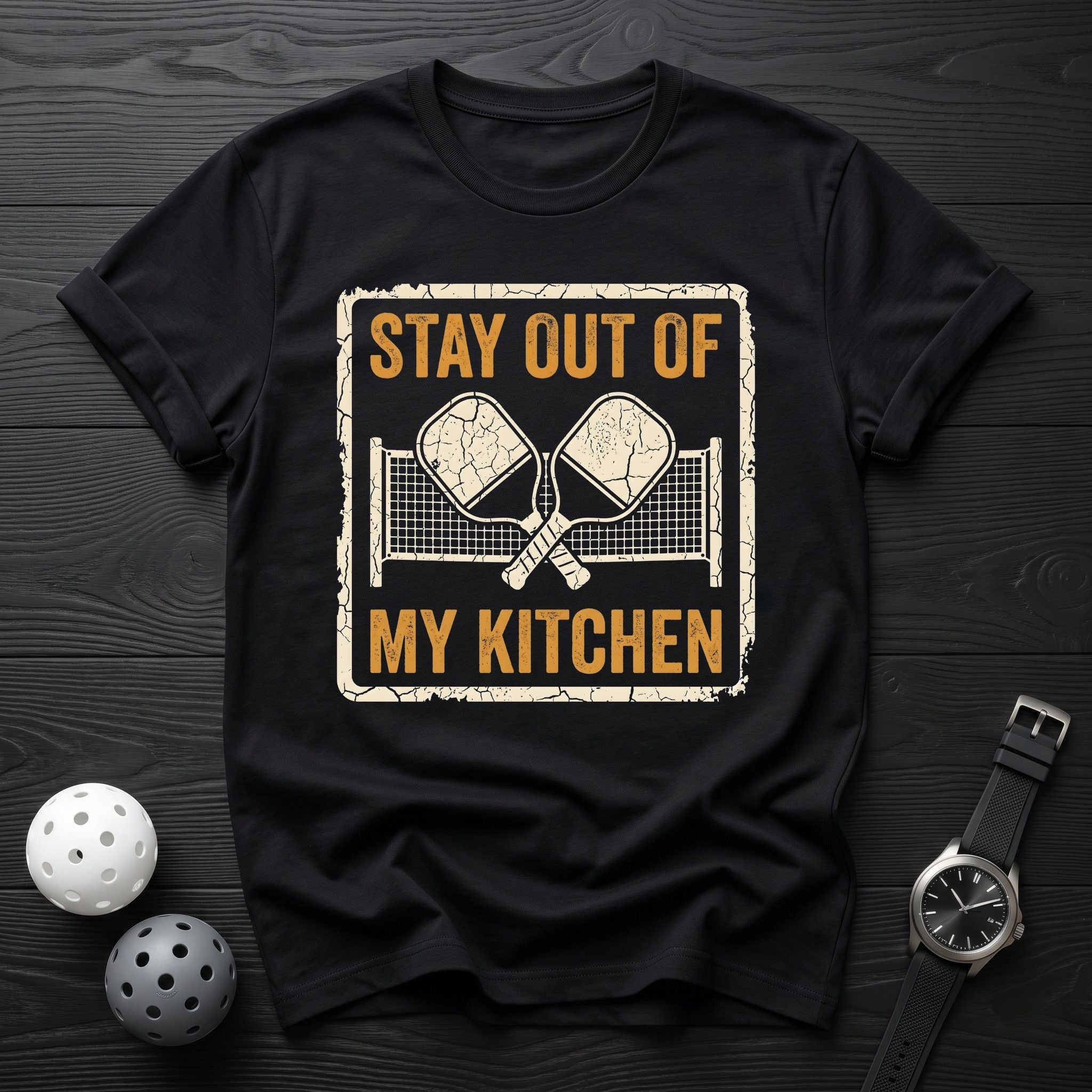 Pickleball Stay Out Of My Kitchen Tee - Dink it Shop