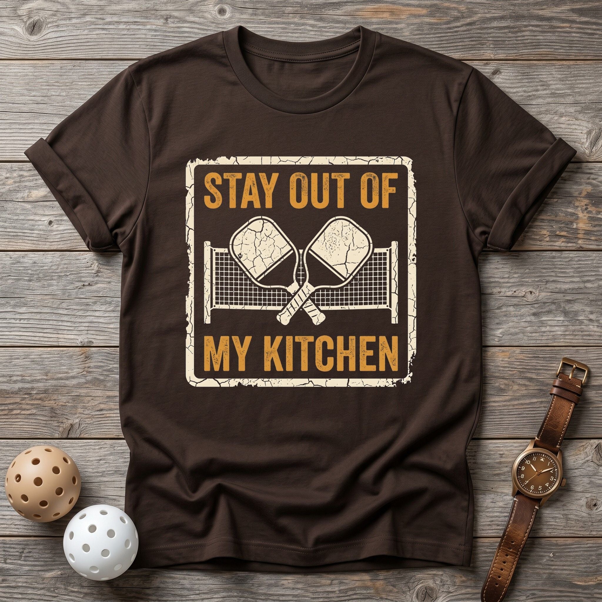Pickleball Stay Out Of My Kitchen Tee - Dink it Shop