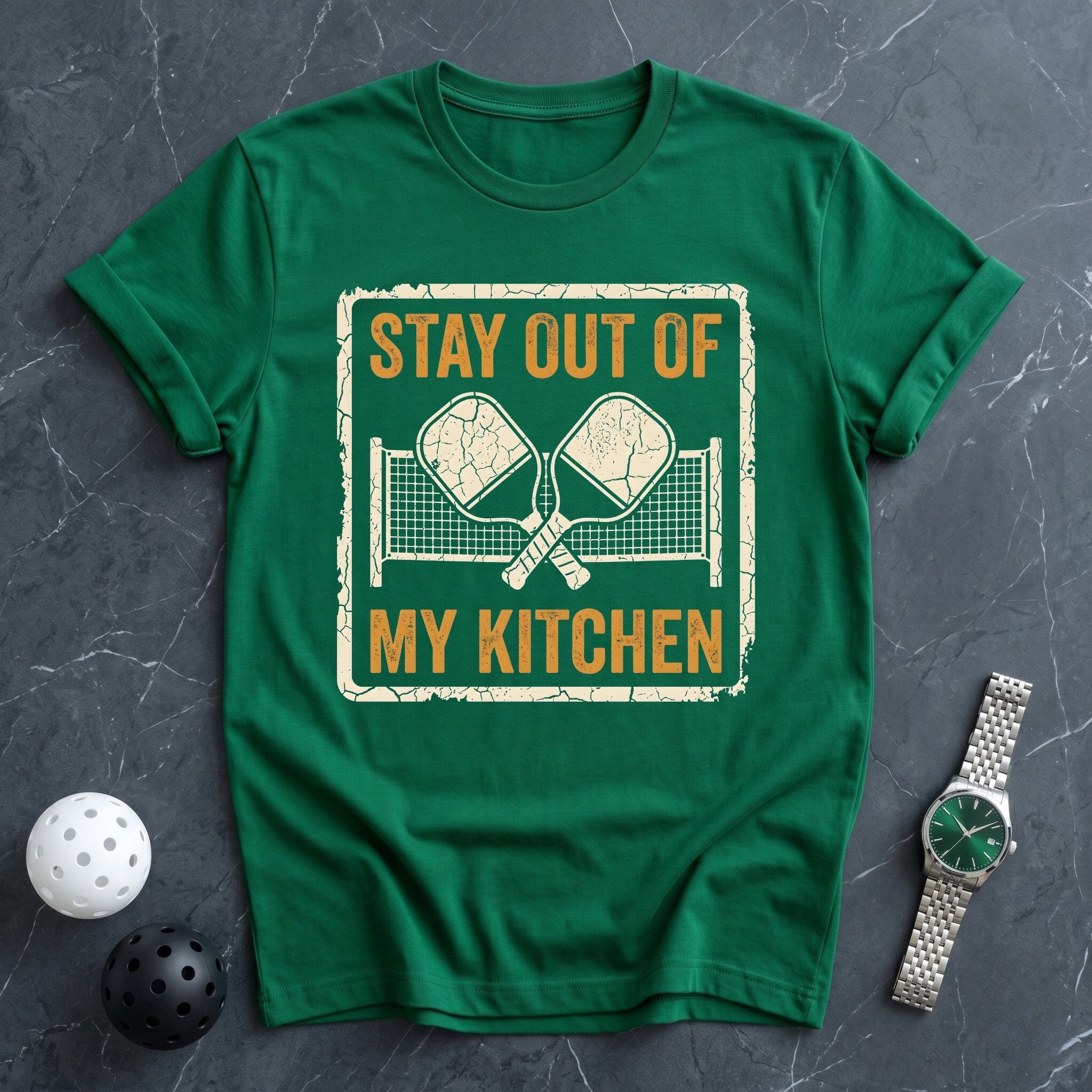 Pickleball Stay Out Of My Kitchen Tee - Dink it Shop