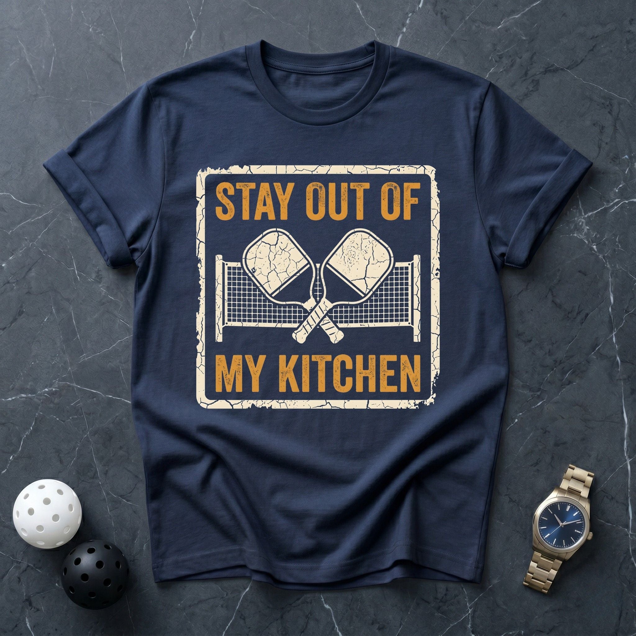 Pickleball Stay Out Of My Kitchen Tee - Dink it Shop