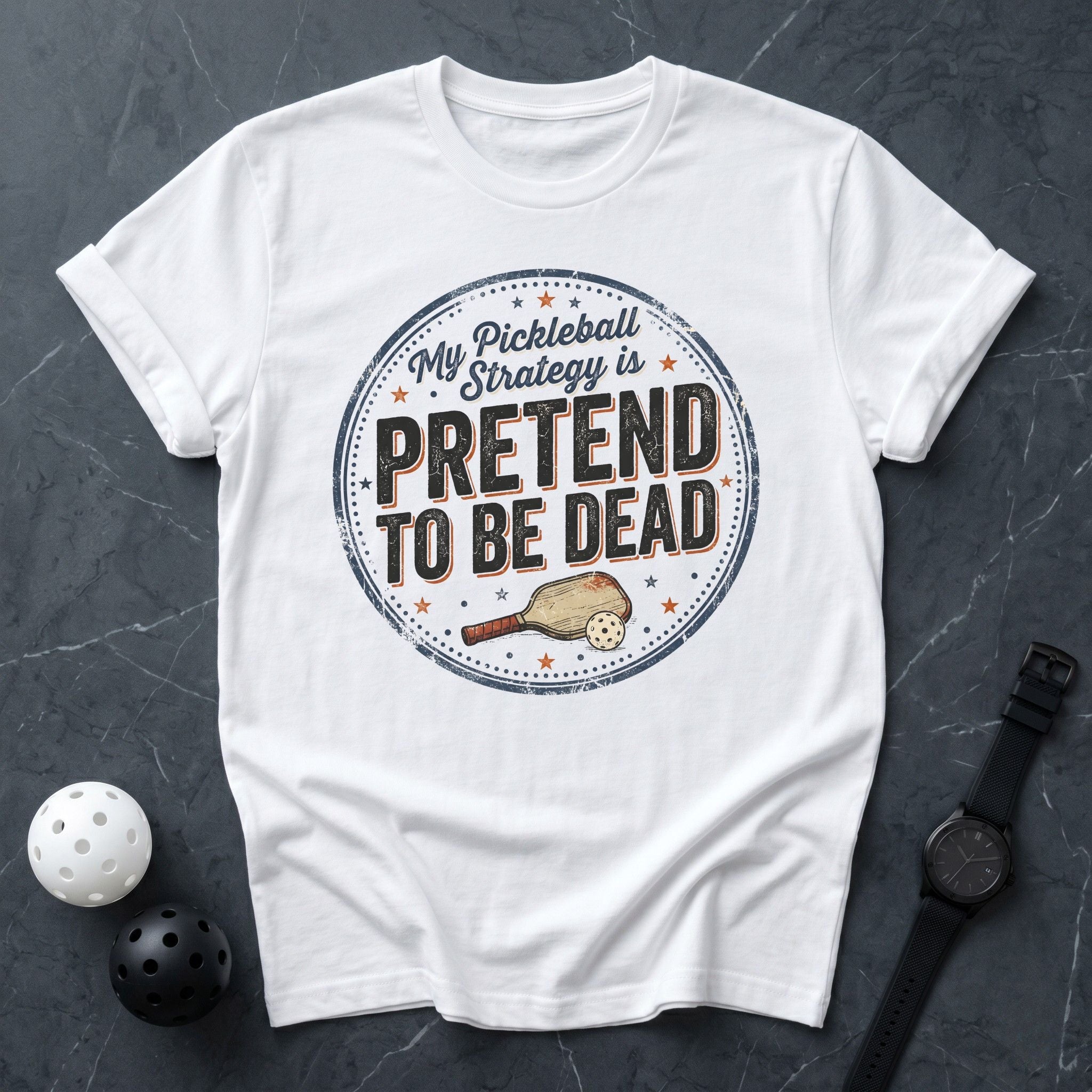 Pickleball Strategy Tee - Dink it Shop