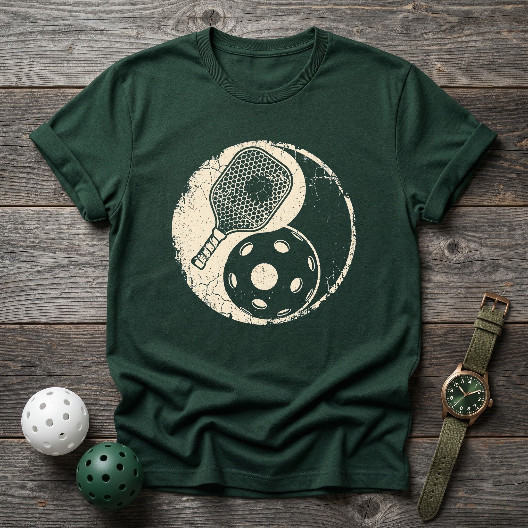 Pickleball Yin Yang Tee - Dink it Shop