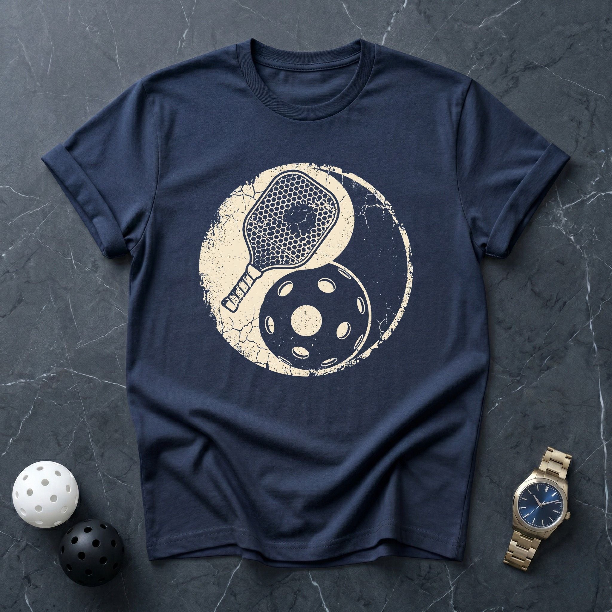Pickleball Yin Yang Tee - Dink it Shop