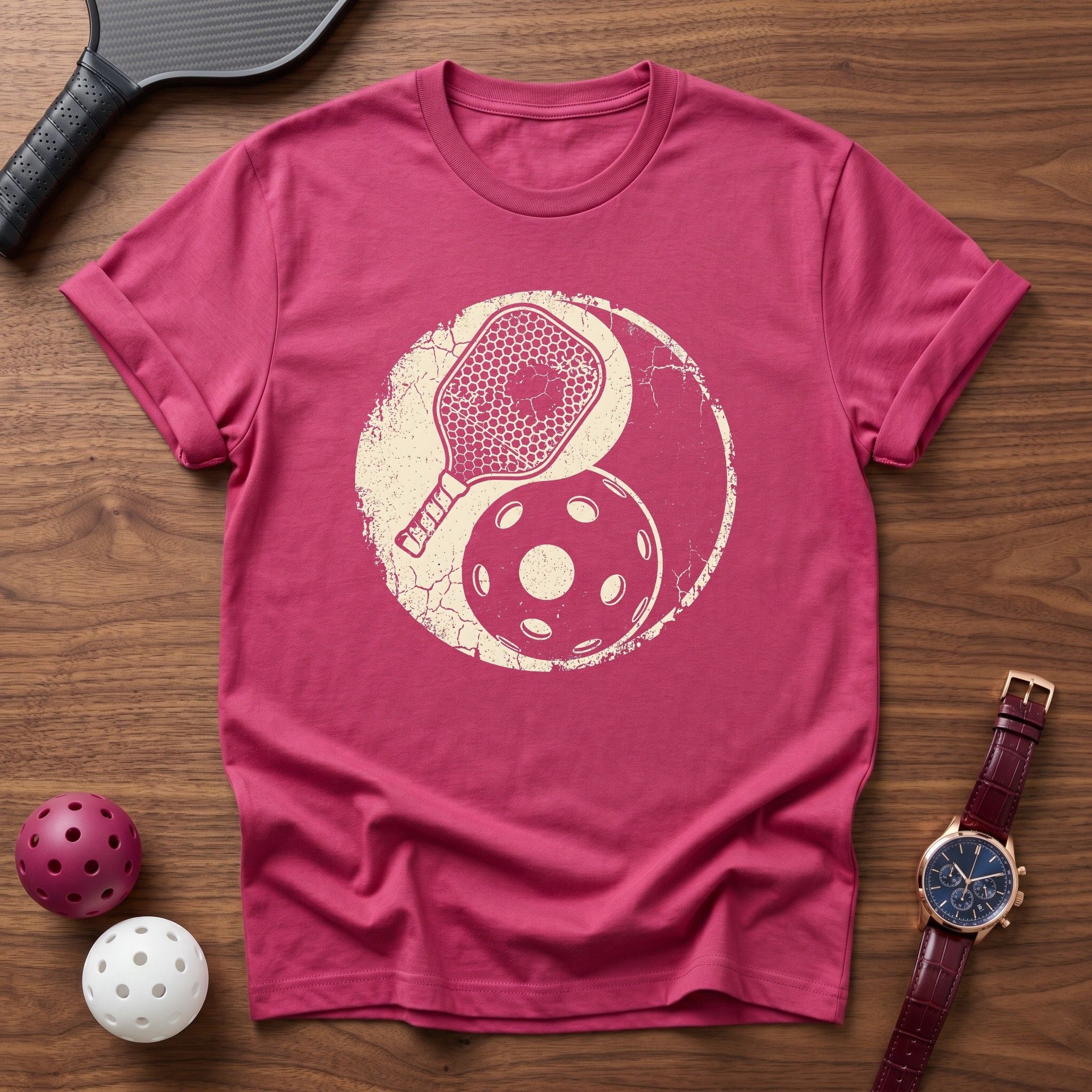 Pickleball Yin Yang Tee - Dink it Shop