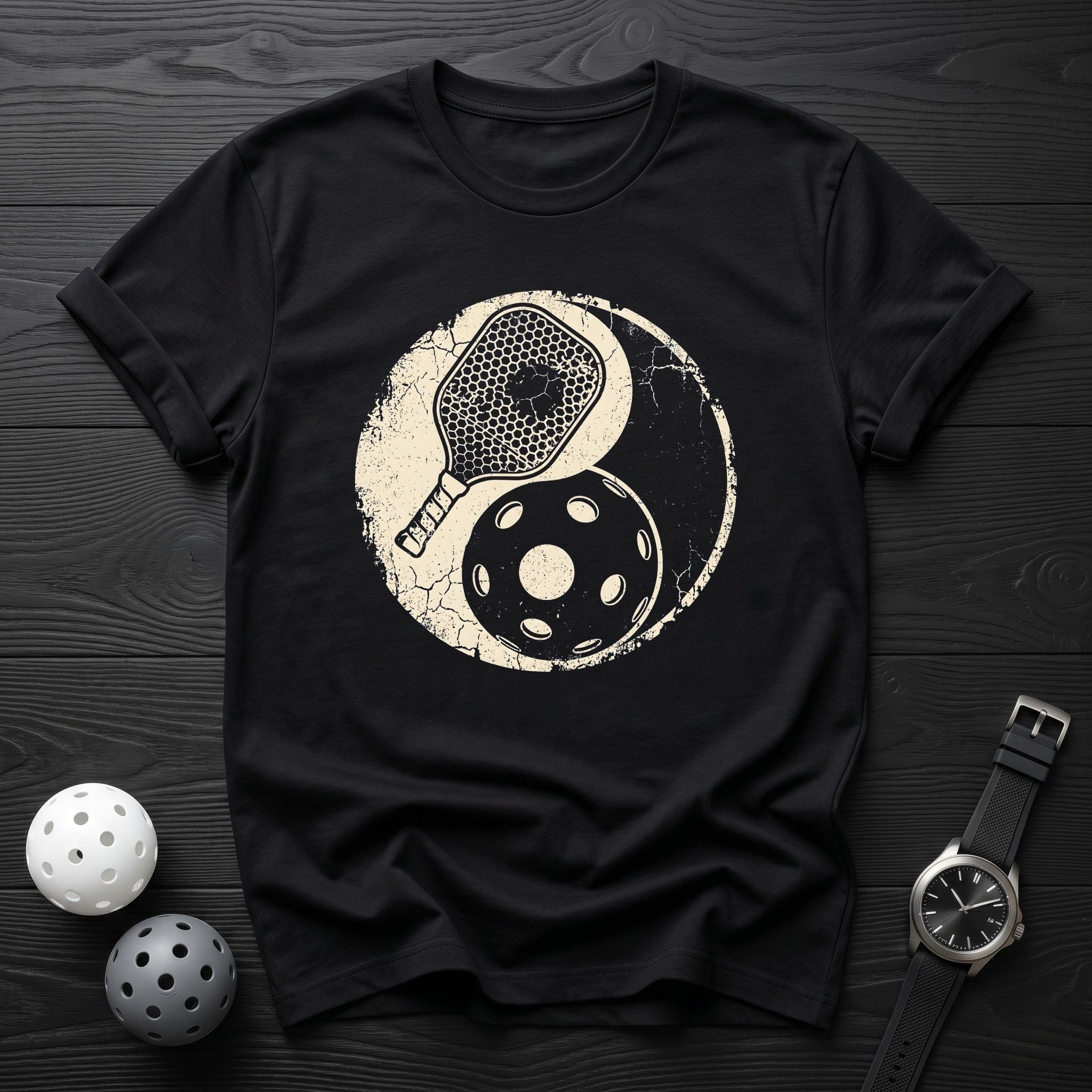 Pickleball Yin Yang Tee - Dink it Shop