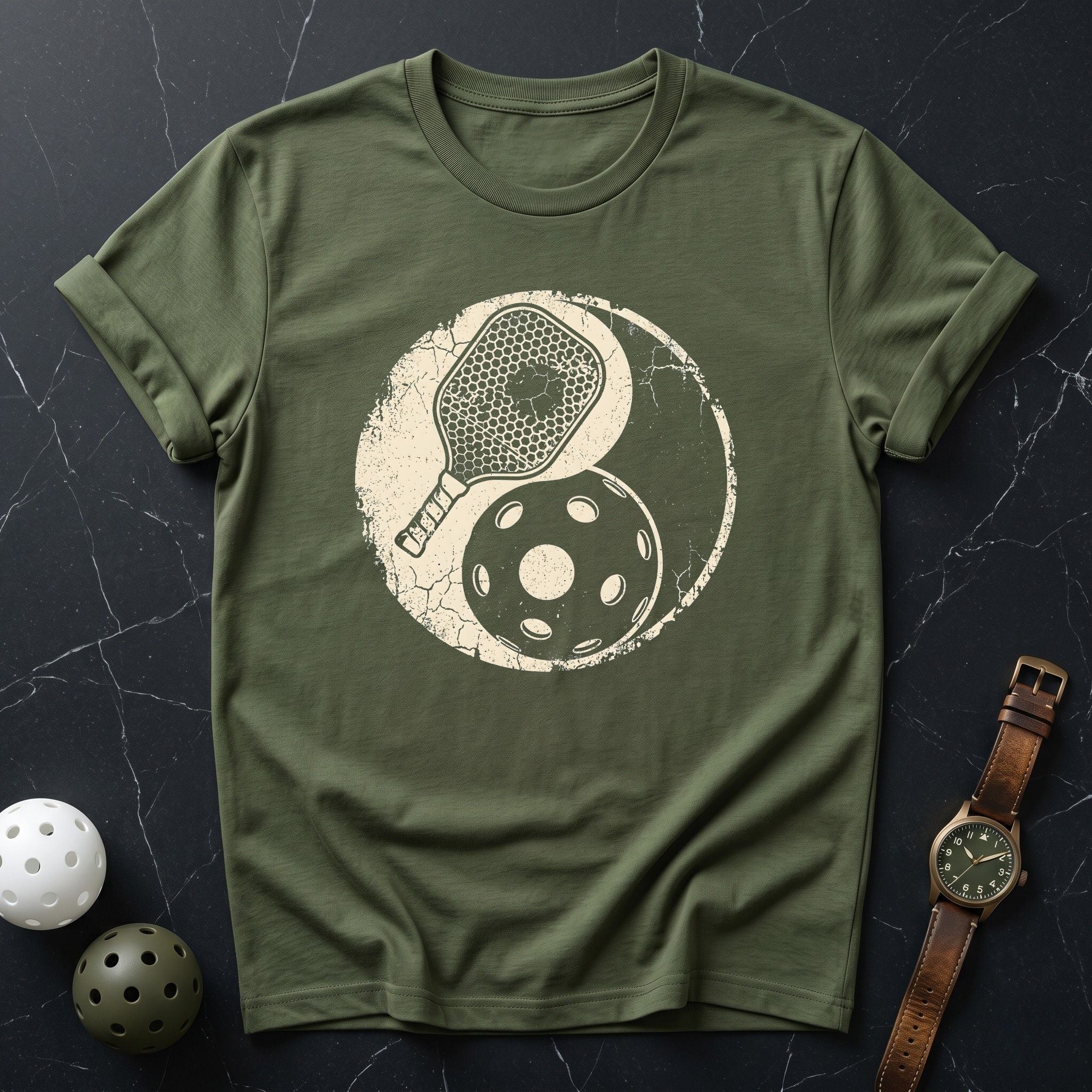 Pickleball Yin Yang Tee - Dink it Shop